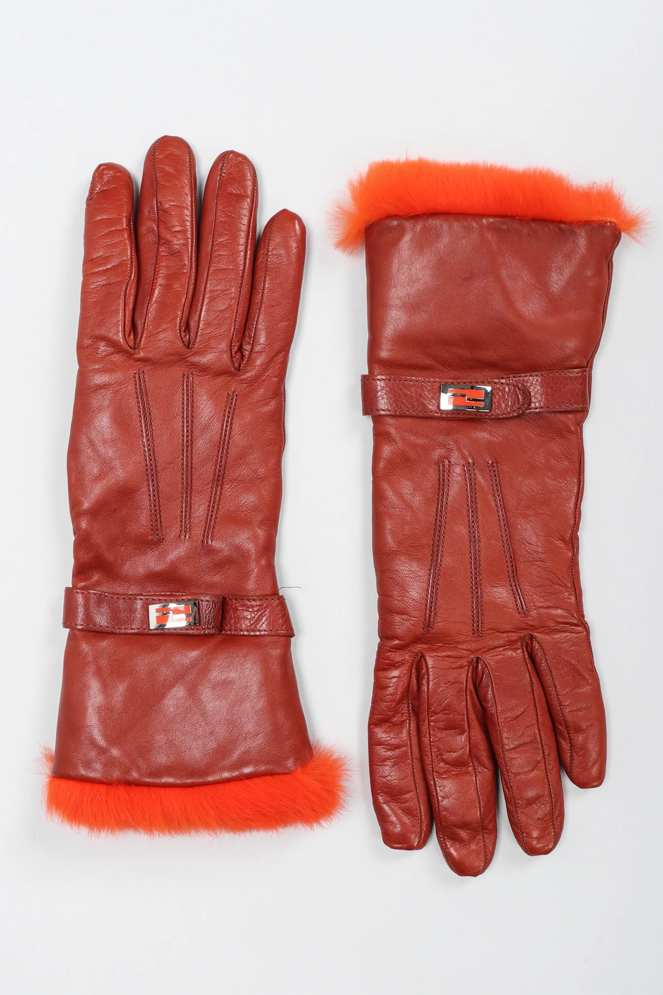 Fur Trim Gloves - Image 12