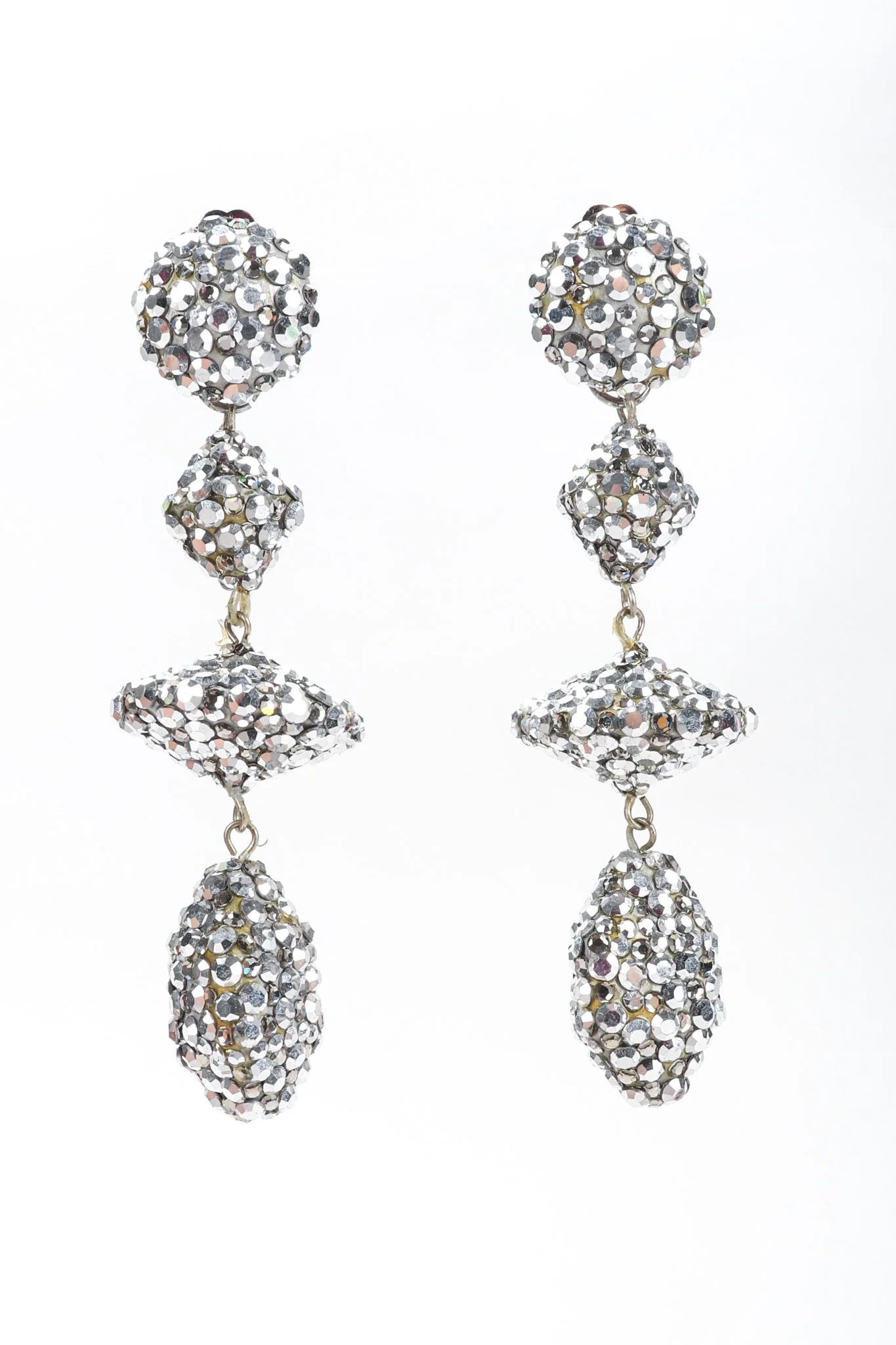 Galactic Crystal Drop Earrings - Image 3