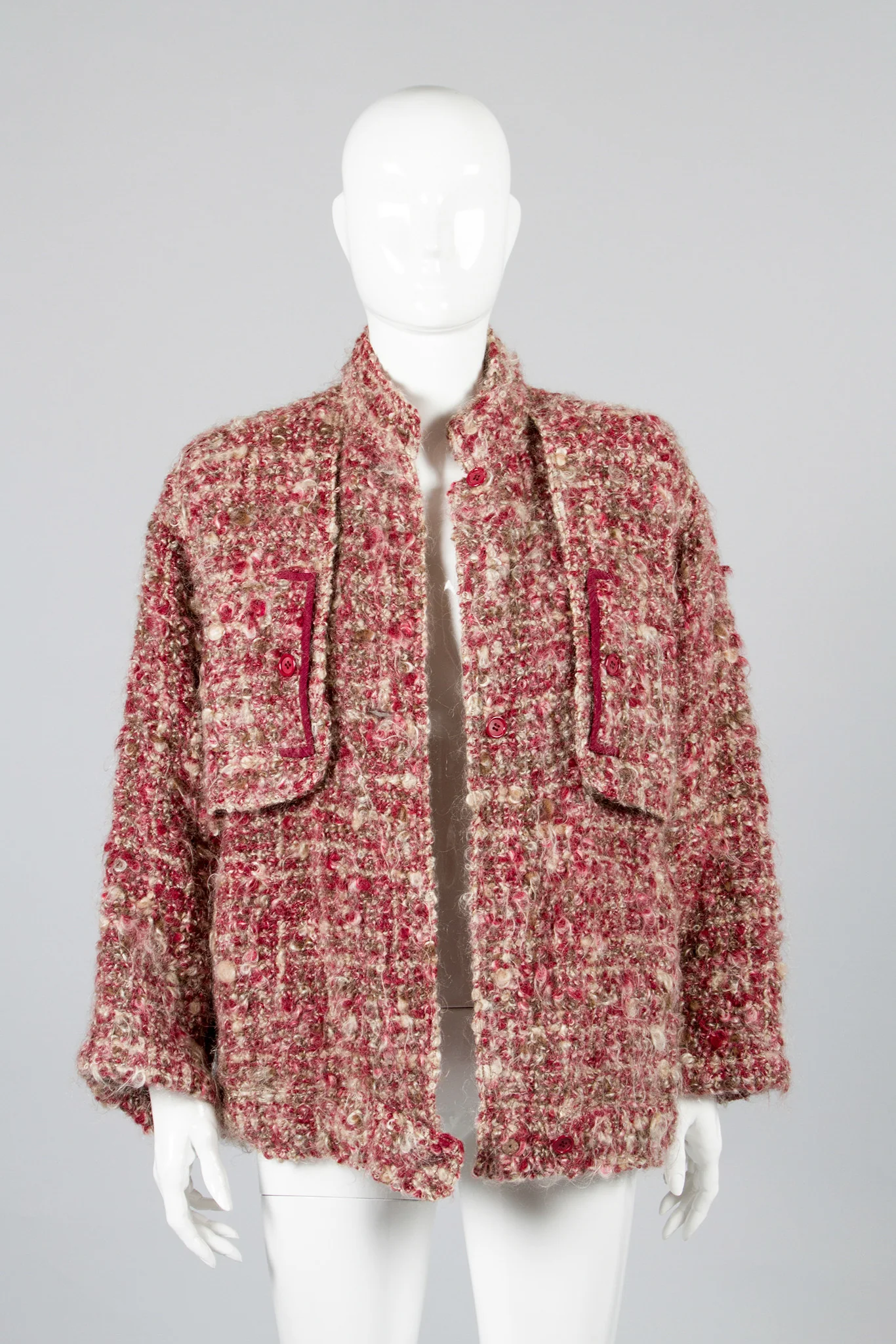 Boucle Mohair Jacket - Image 8
