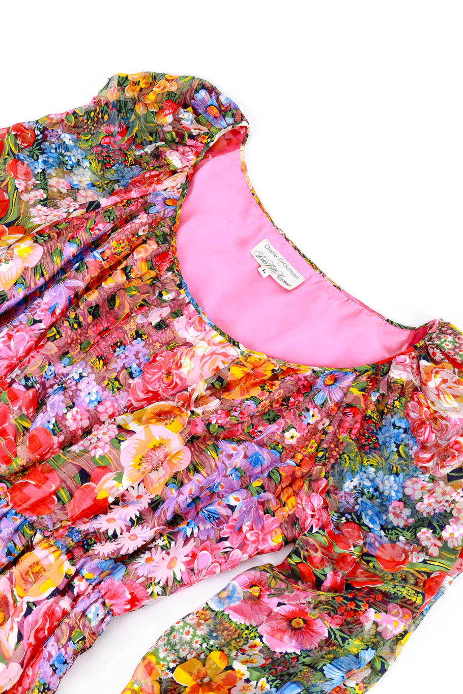 Garden Bouquet Peasant Dress II - Image 6