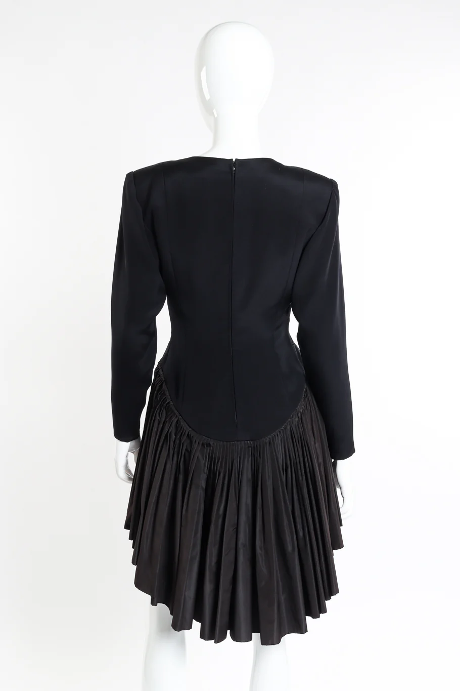 Gathered Taffeta Top - Image 3