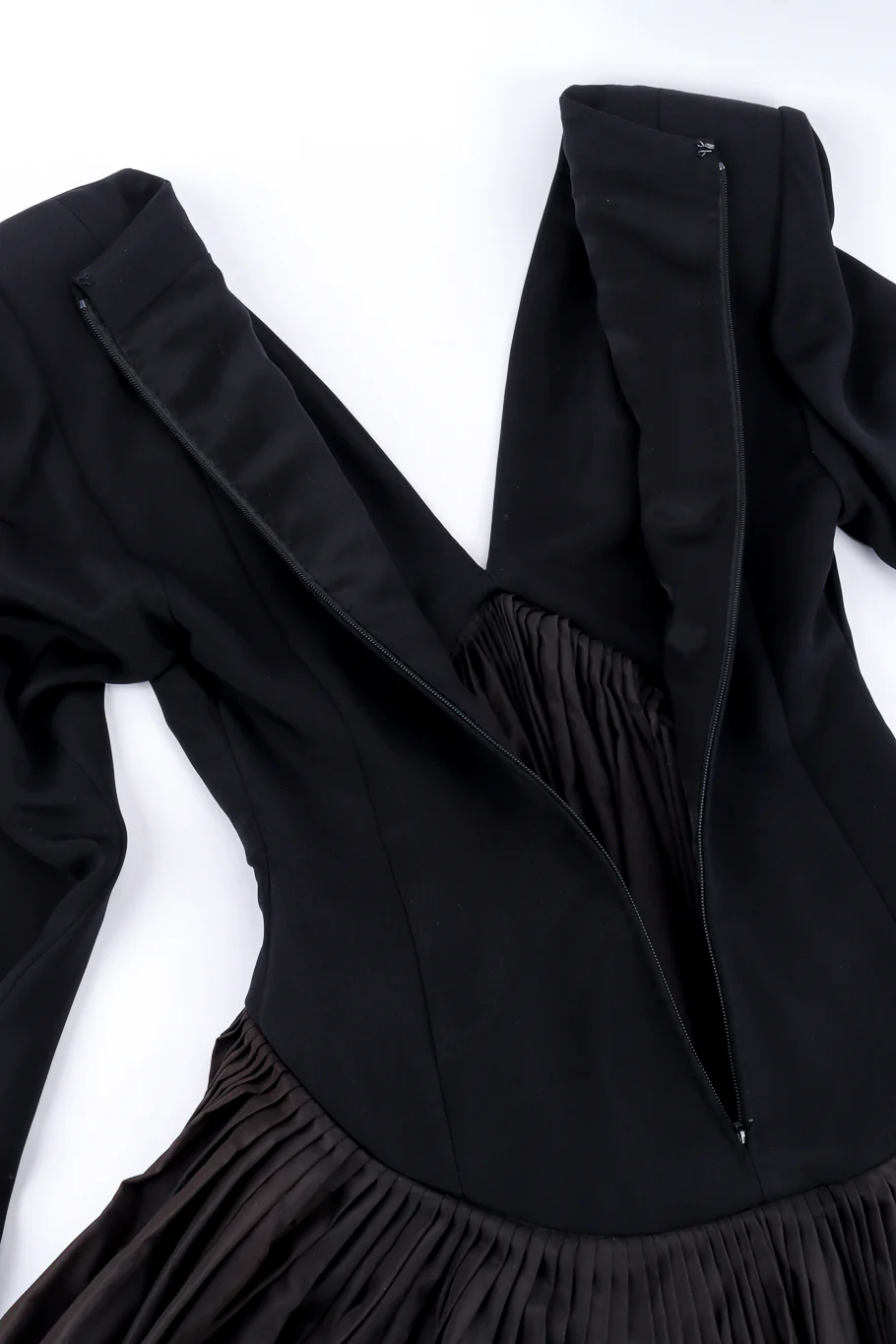 Gathered Taffeta Top - Image 6