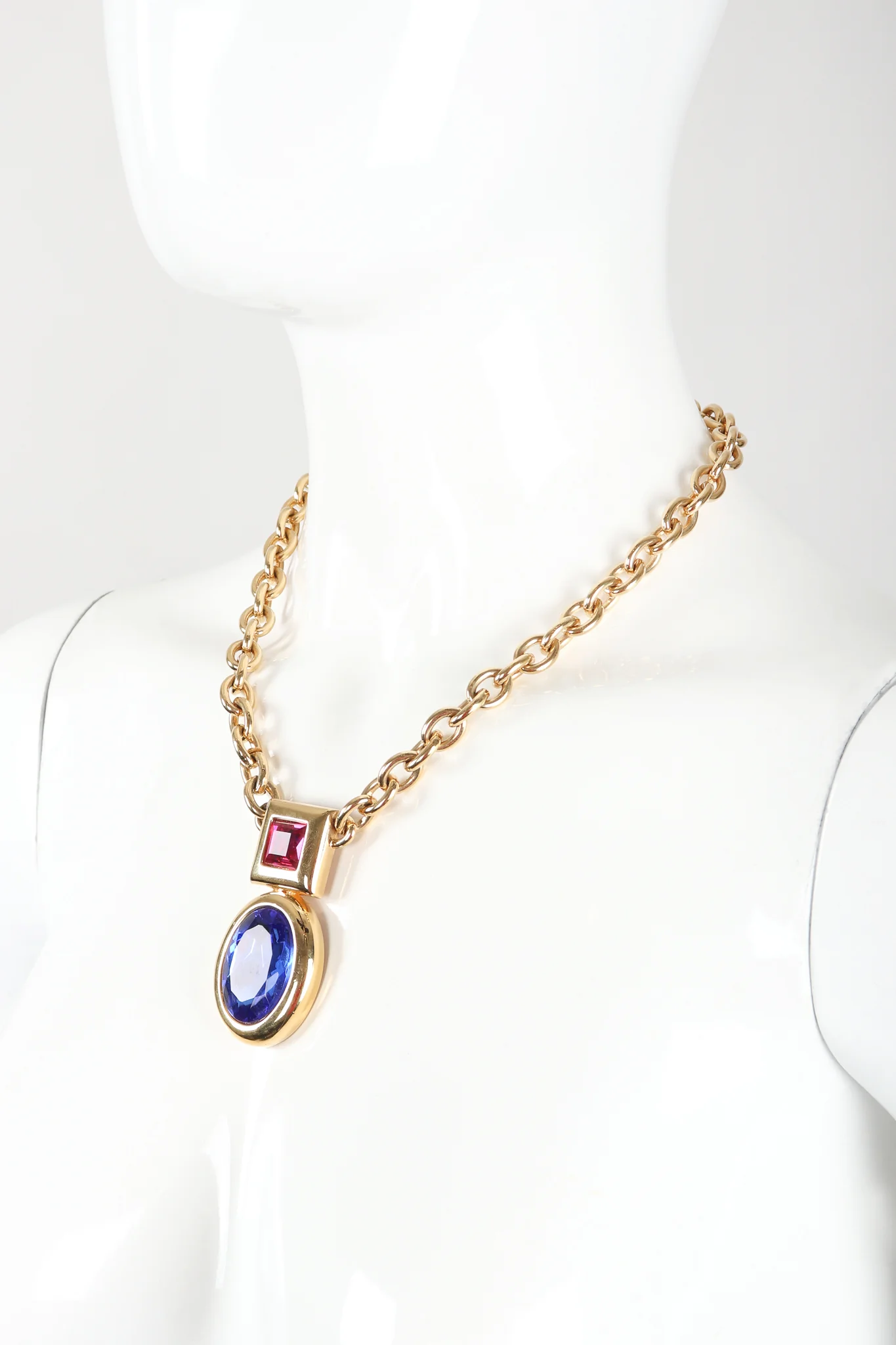 Gemstone Chain Pendant - Image 2