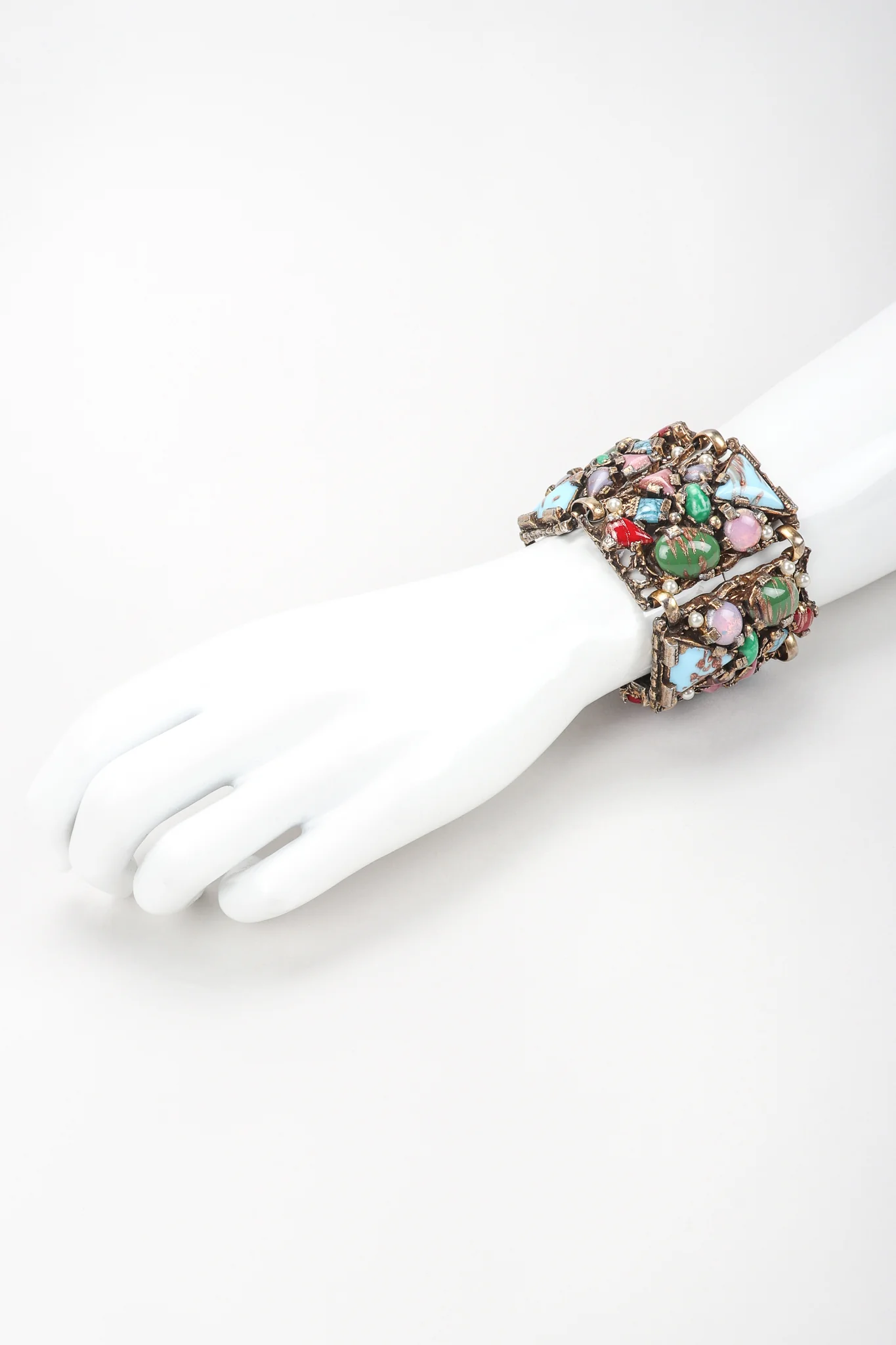 Gemstone Mosaic Bracelet - Image 3