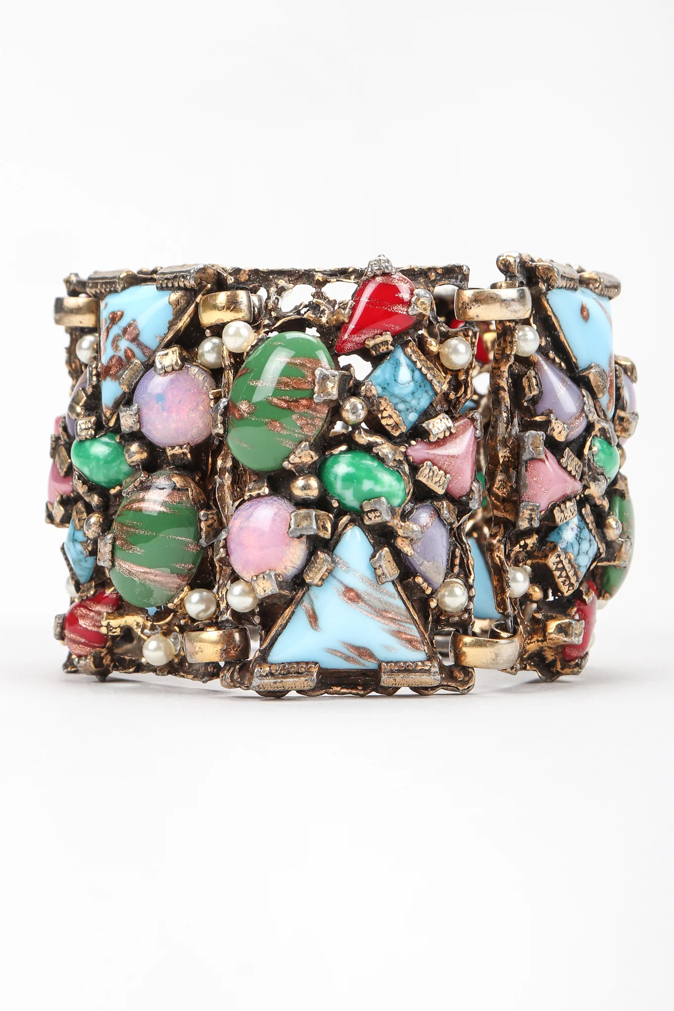 Gemstone Mosaic Bracelet - Image 4