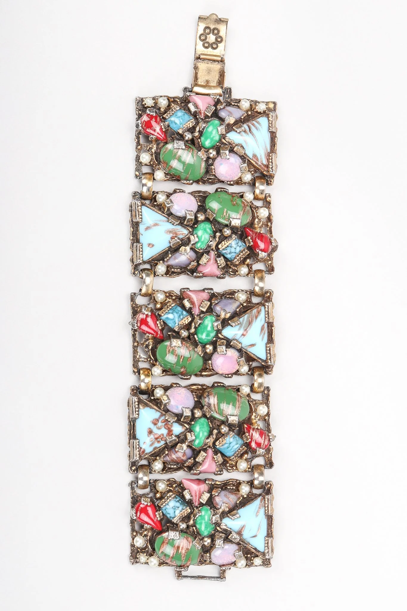 Gemstone Mosaic Bracelet - Image 5