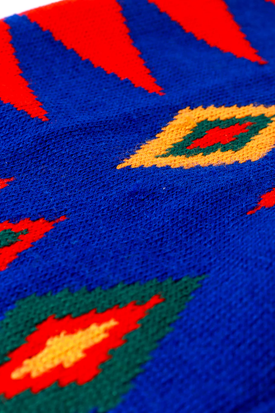 Geo Knit Wool Sweater - Image 7