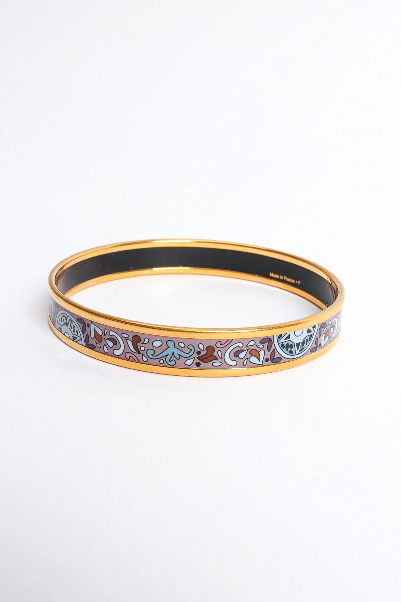 Geo Paisley Narrow Enamel Bracelet - Image 8