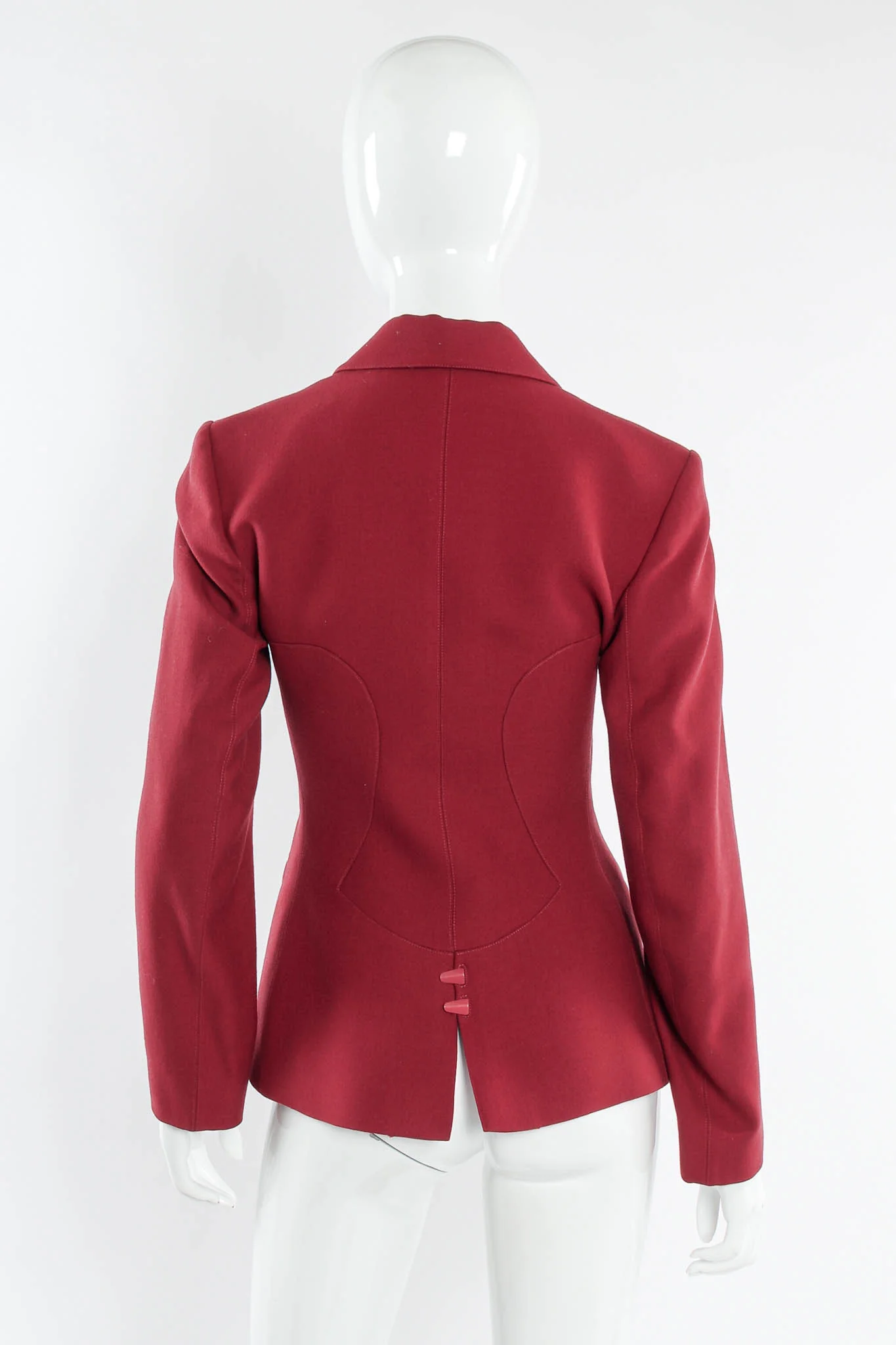 Geo Panel Structured Blazer - Image 3