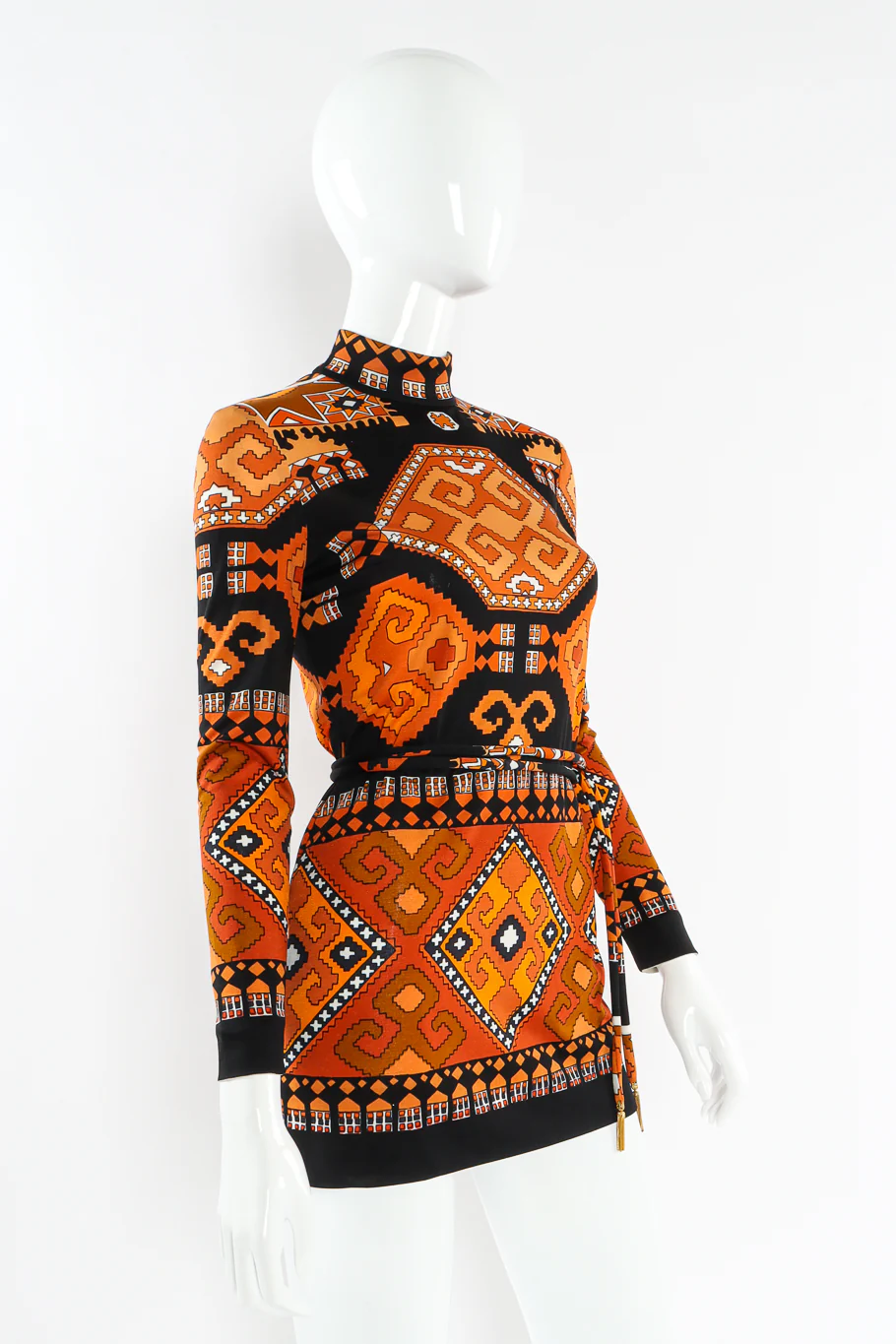 Geo Print Tunic Top - Image 5