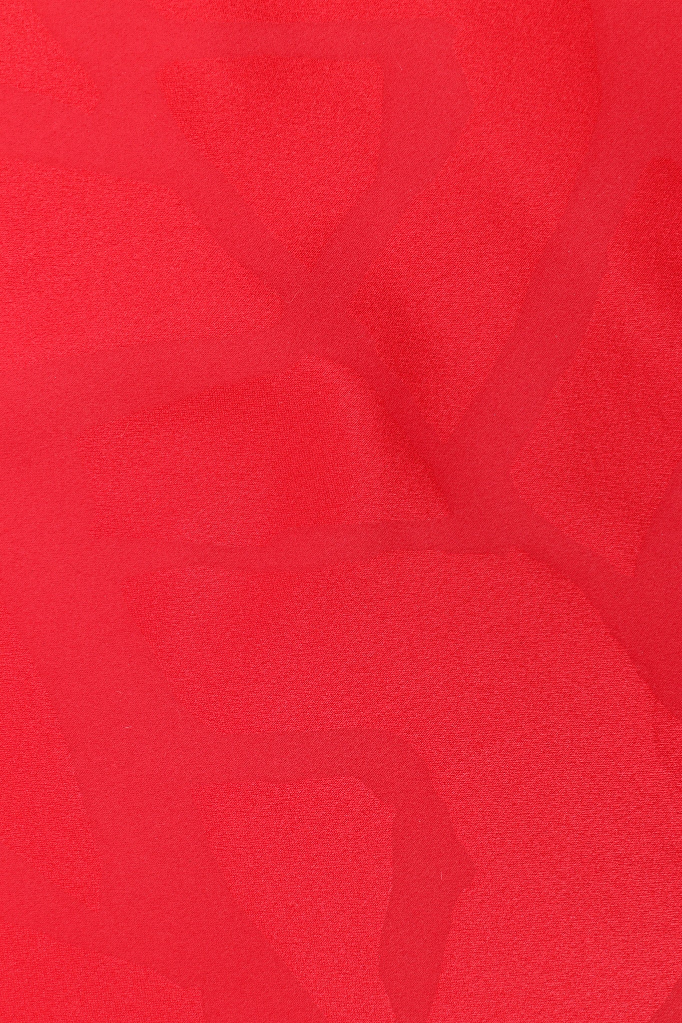 Geo Shape Print Silk Scarf - Image 8