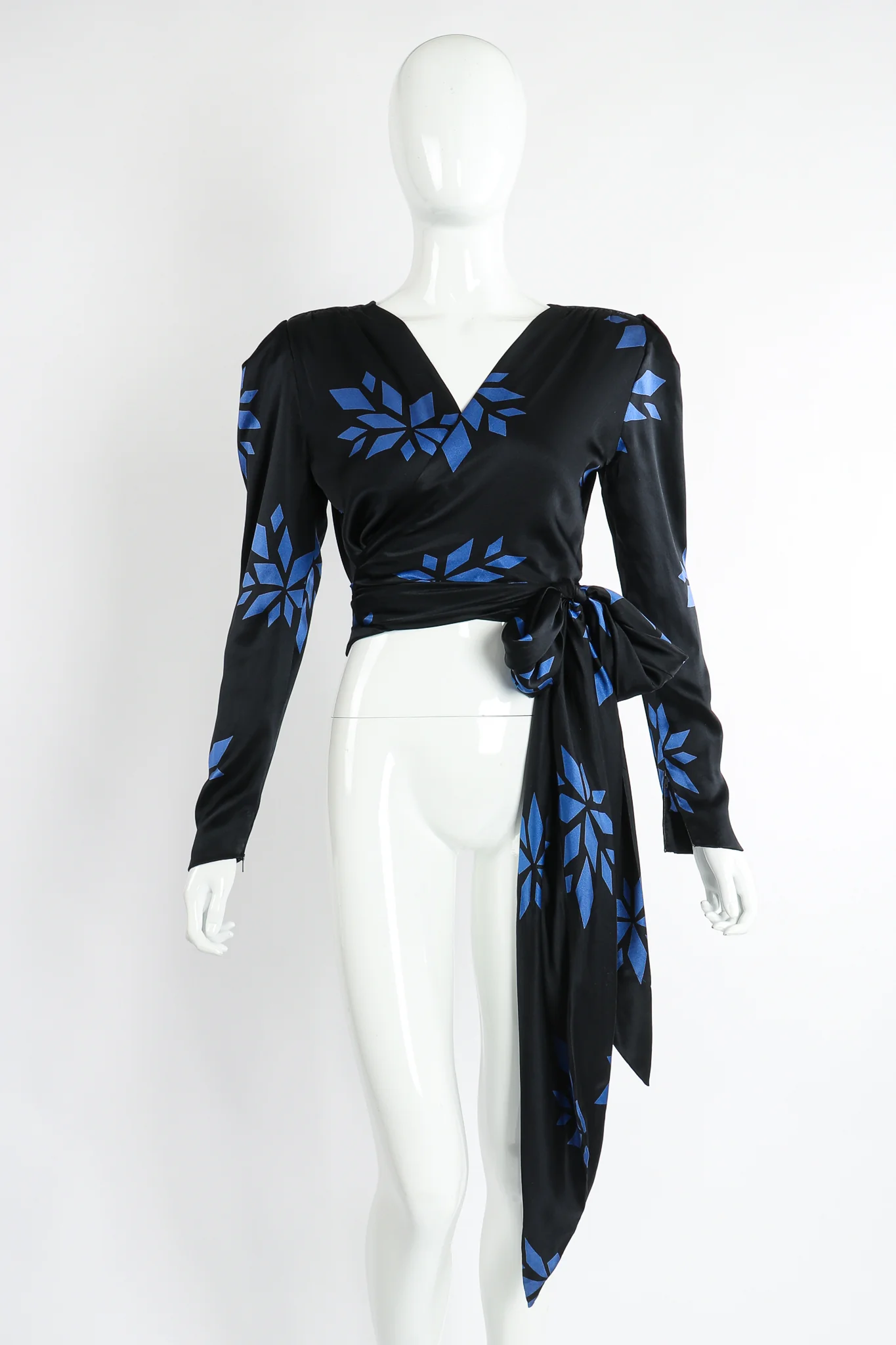 Geo Wrap Top & Skirt Set - Image 12