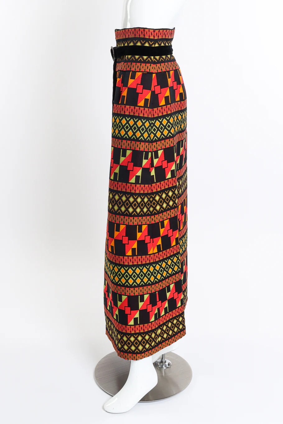 Geometric Bolero Jacket & Skirt Set - Image 11