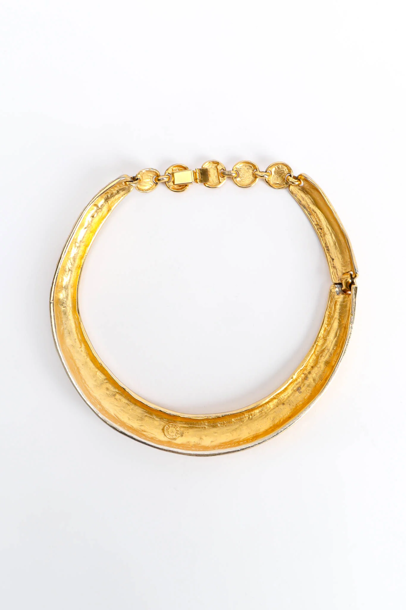 Geometric Brutalist Collar Necklace - Image 3