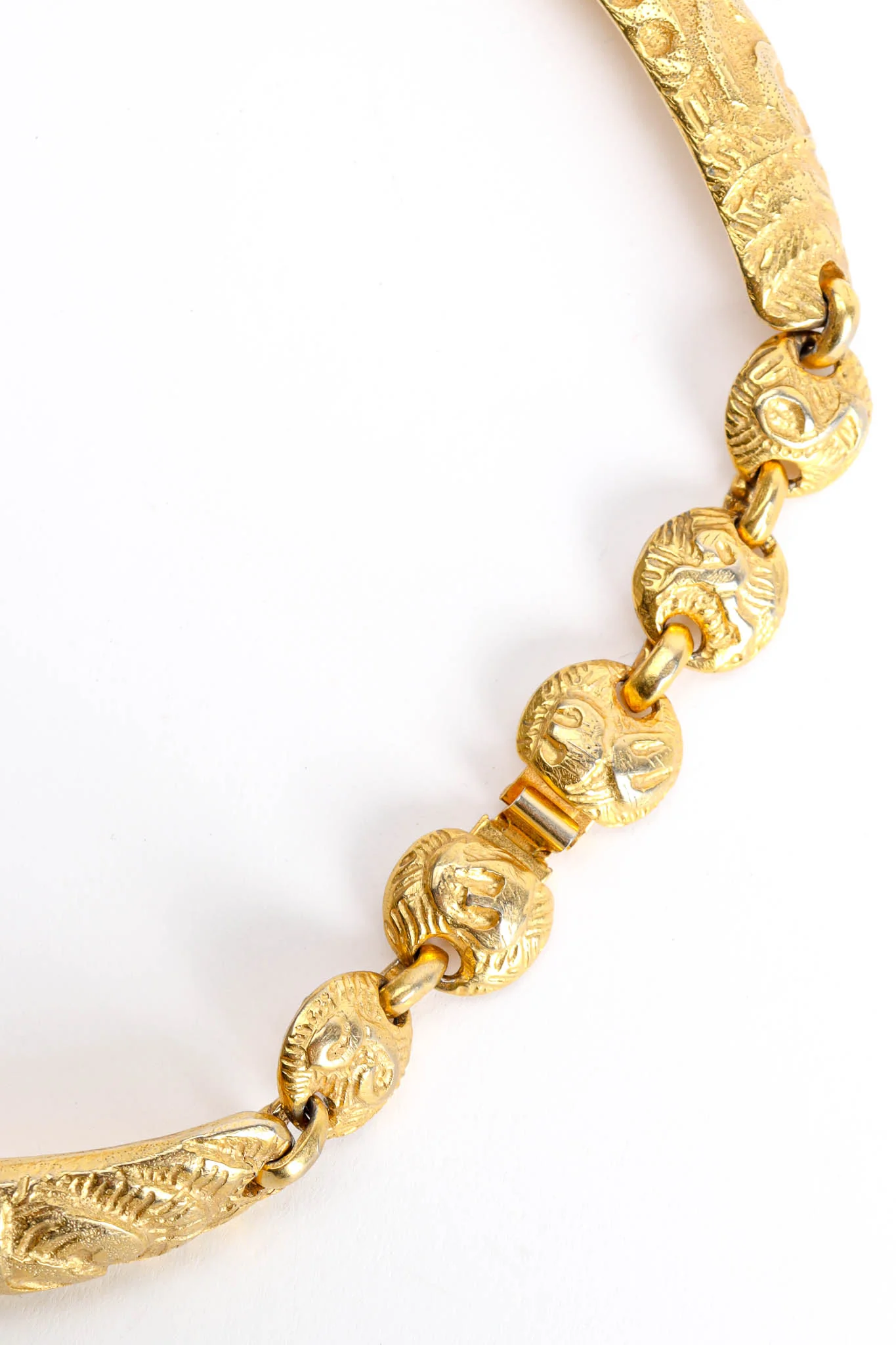 Geometric Brutalist Collar Necklace - Image 5