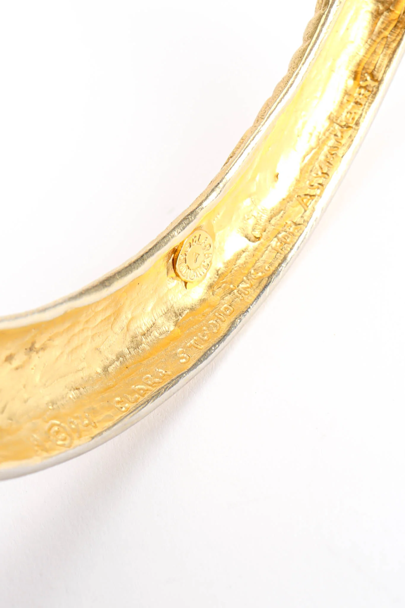 Geometric Brutalist Collar Necklace - Image 7