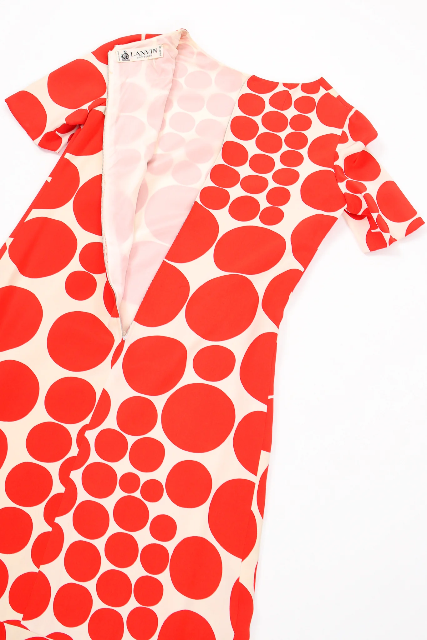 Geometric Dot Mermaid Gown - Image 11