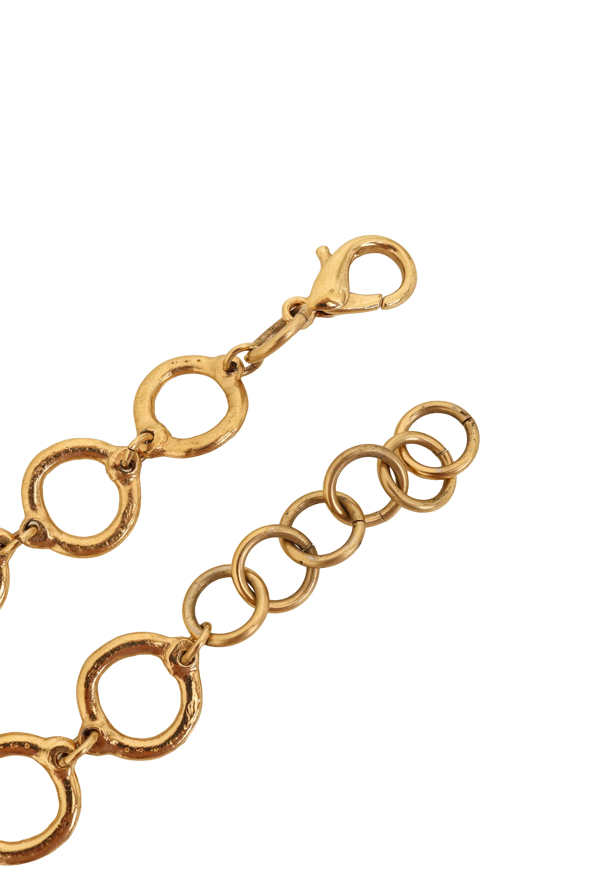 Geo Link Crystal Drop Necklace - Image 5