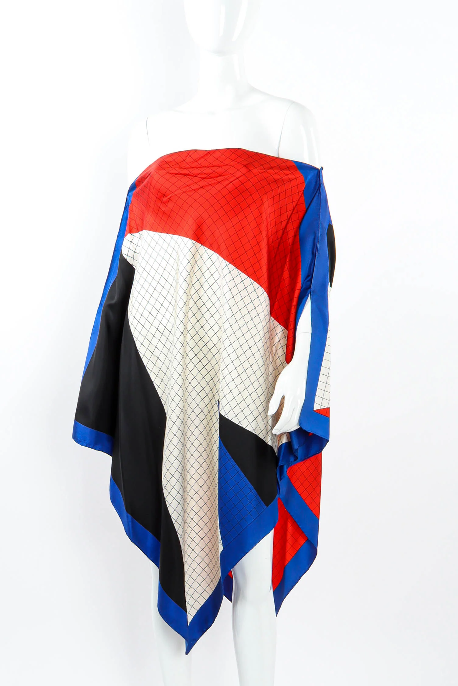 Geometric Scarf Top - Image 2