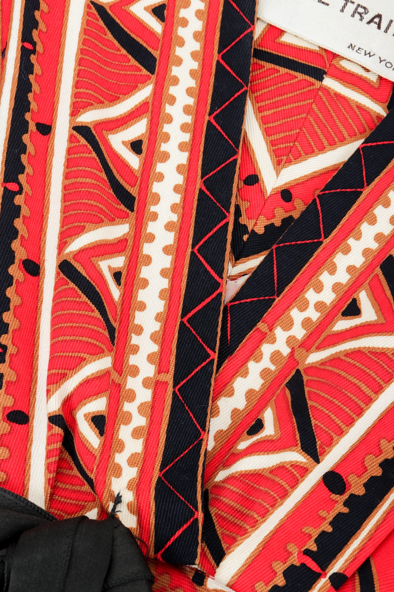Geometric Print High Low Dress - Image 7