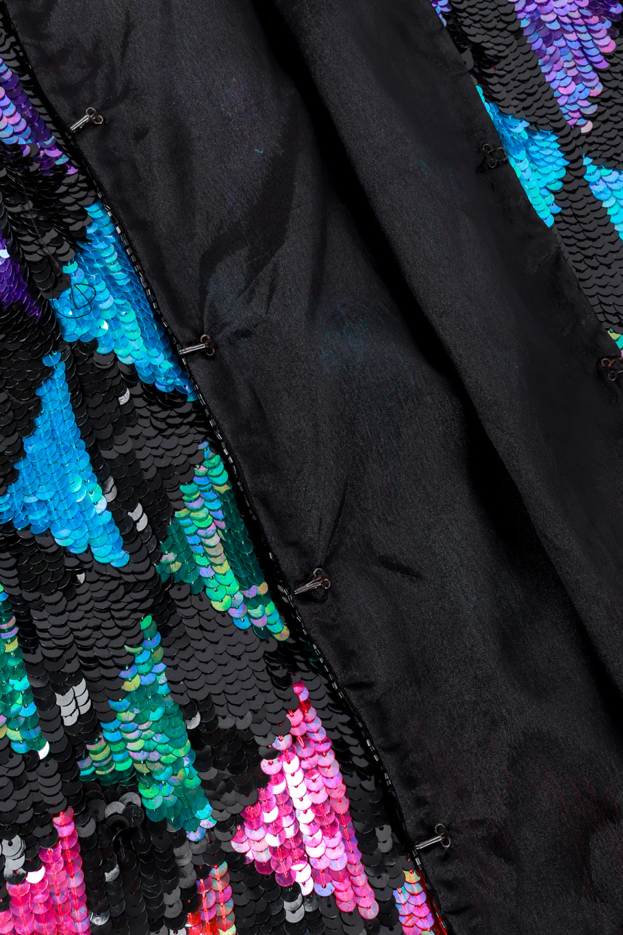 Geometric Sequin Silk Jacket - Image 7
