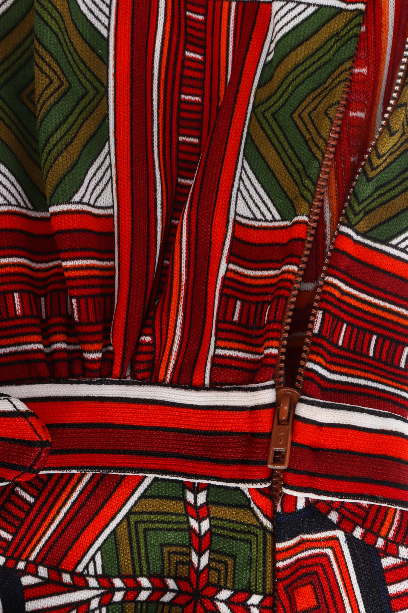Geometric Short Sleeve Dress - Image 8