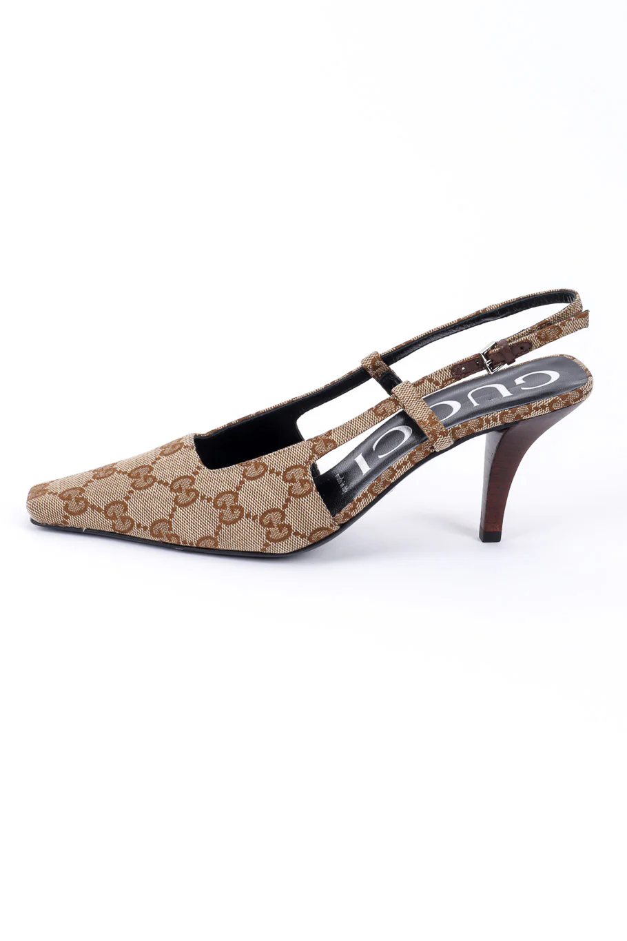 GG Logo Slingback Pumps - Image 3