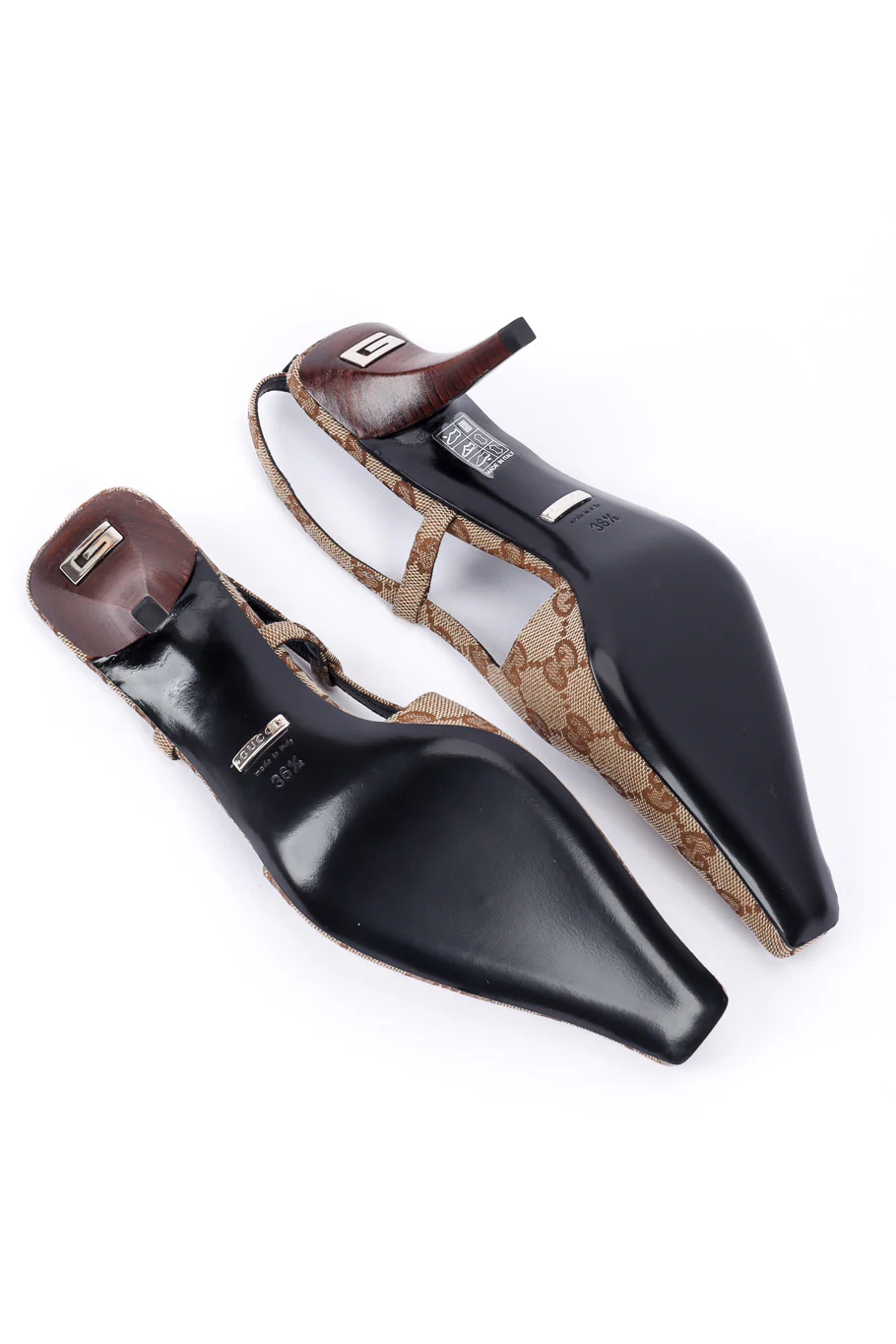 GG Logo Slingback Pumps - Image 8