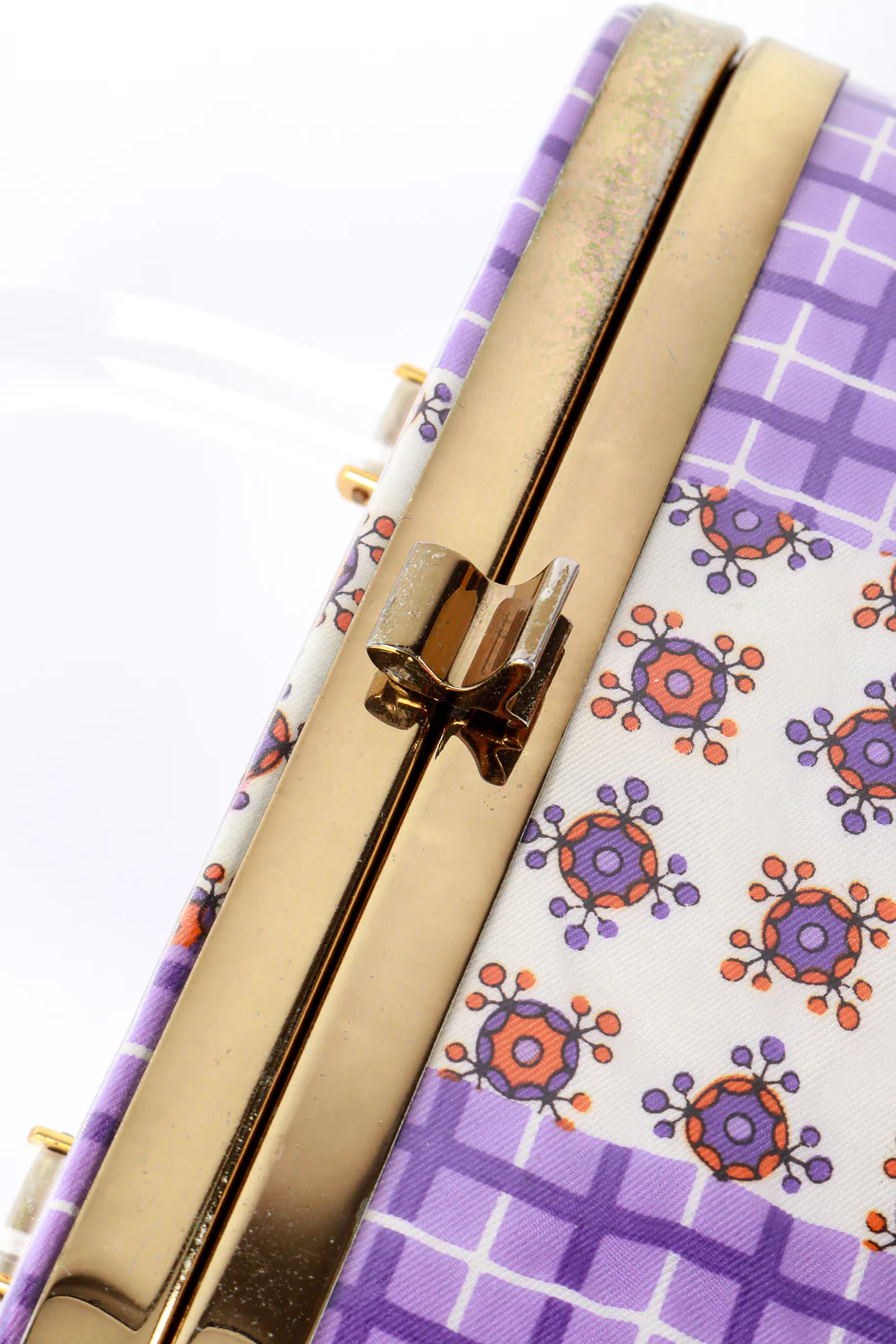 Gingham Box Bag & Scarf Set - Image 9