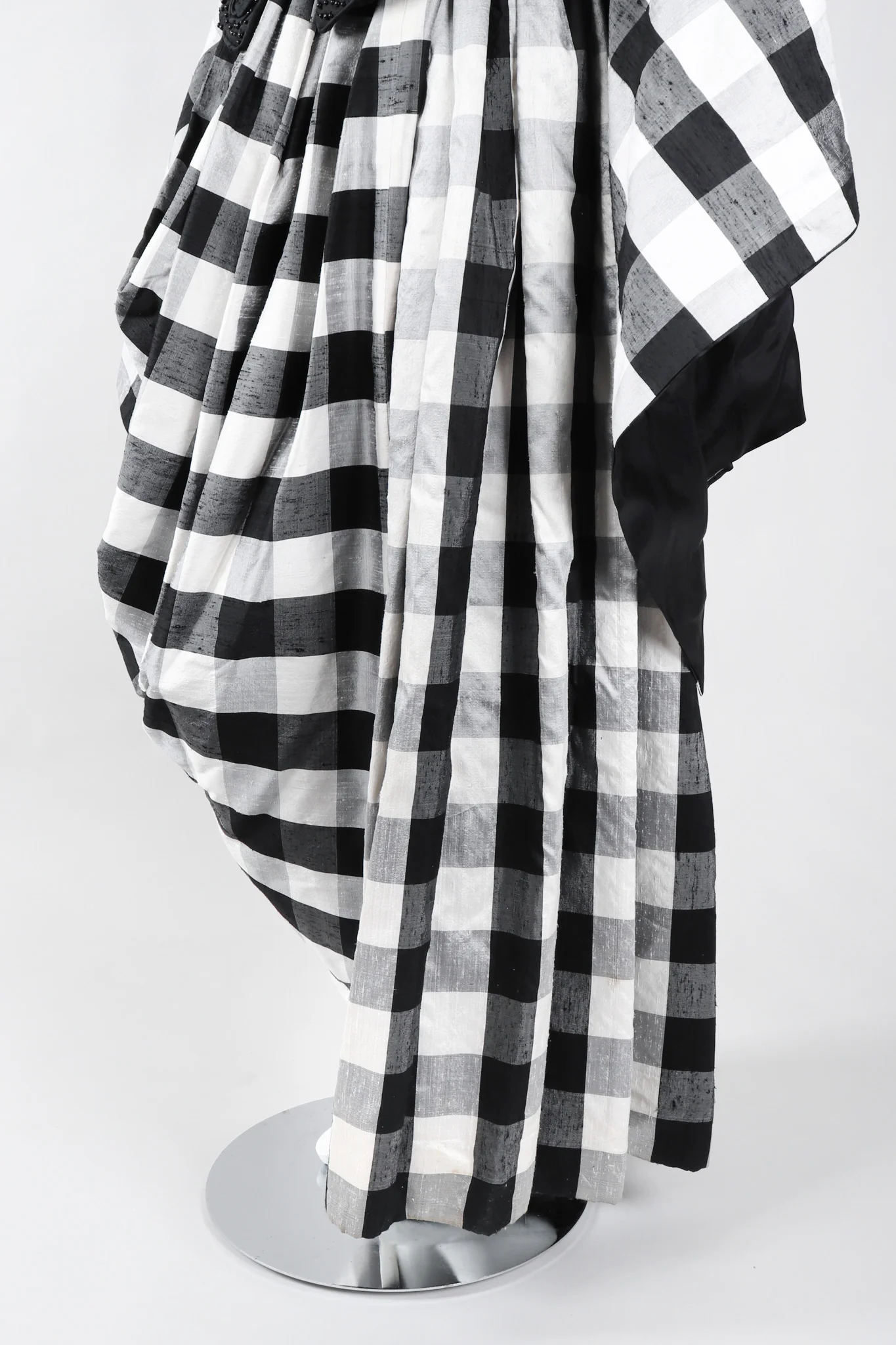 Gingham Bustier Ball Gown - Image 13
