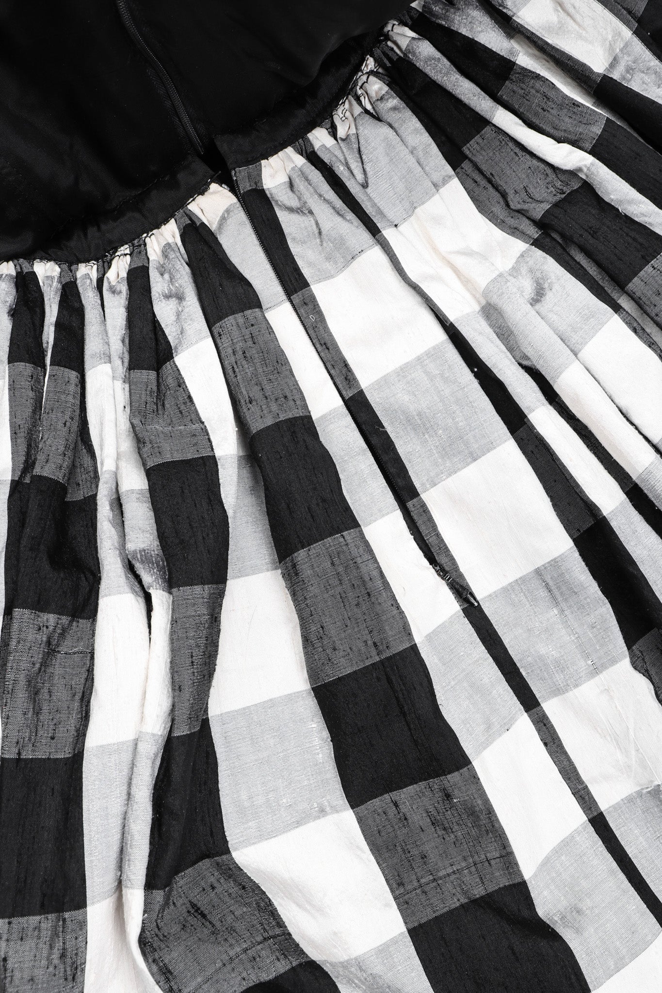 Gingham Bustier Ball Gown - Image 20