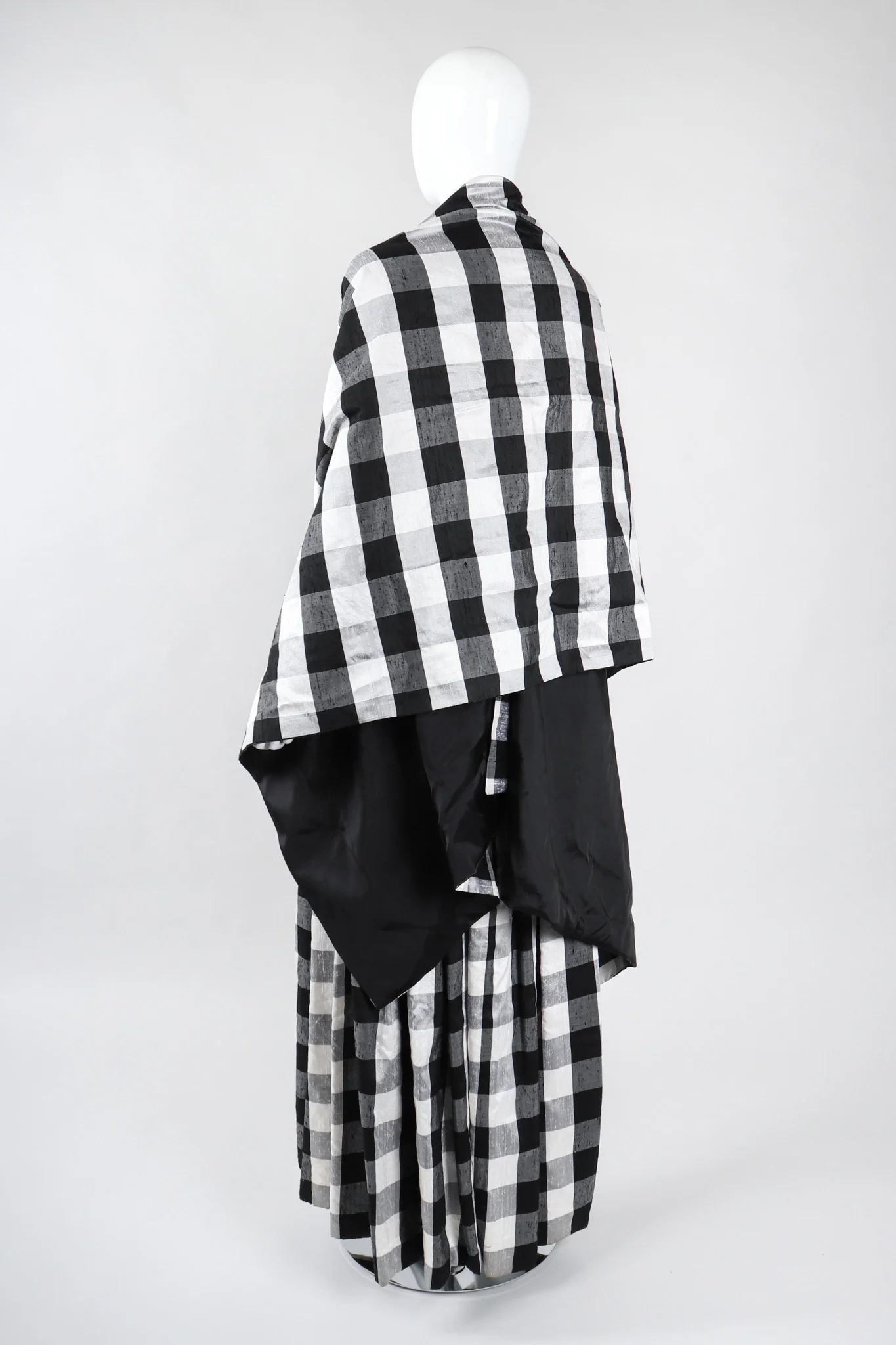 Gingham Bustier Ball Gown - Image 8