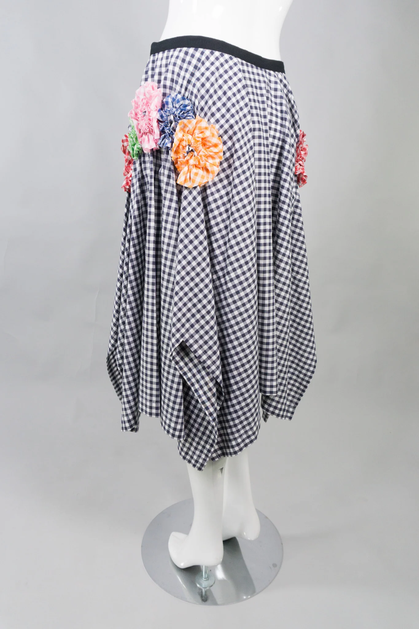 Gingham Wrap Skirt - Image 2