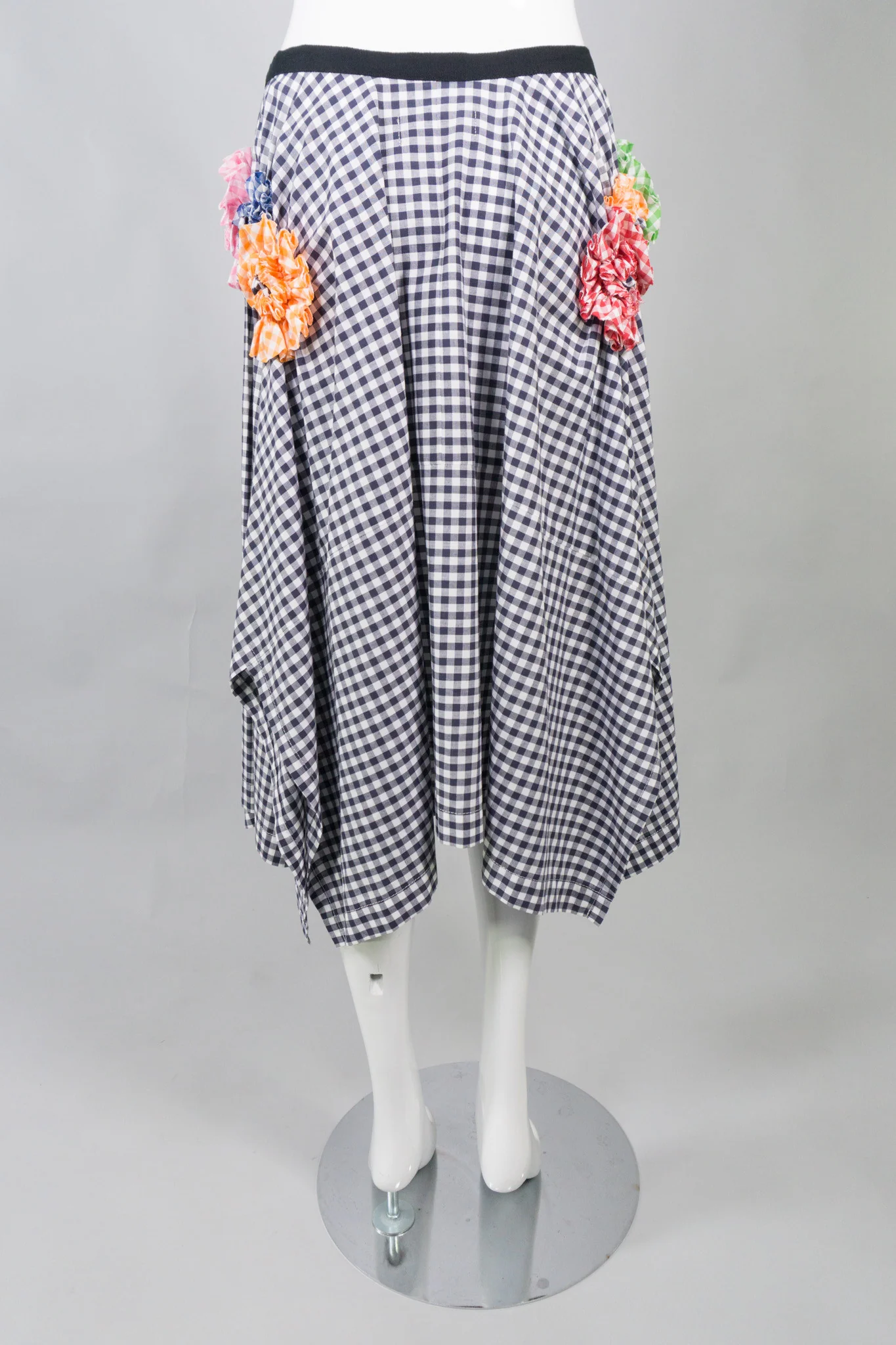 Gingham Wrap Skirt - Image 3