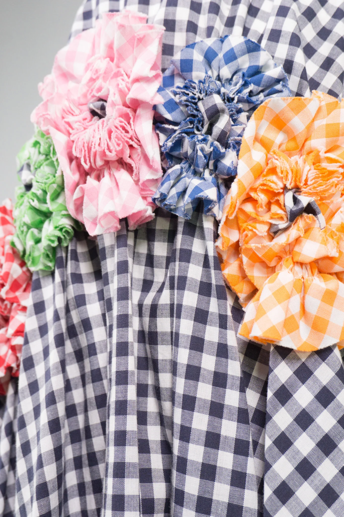 Gingham Wrap Skirt - Image 7