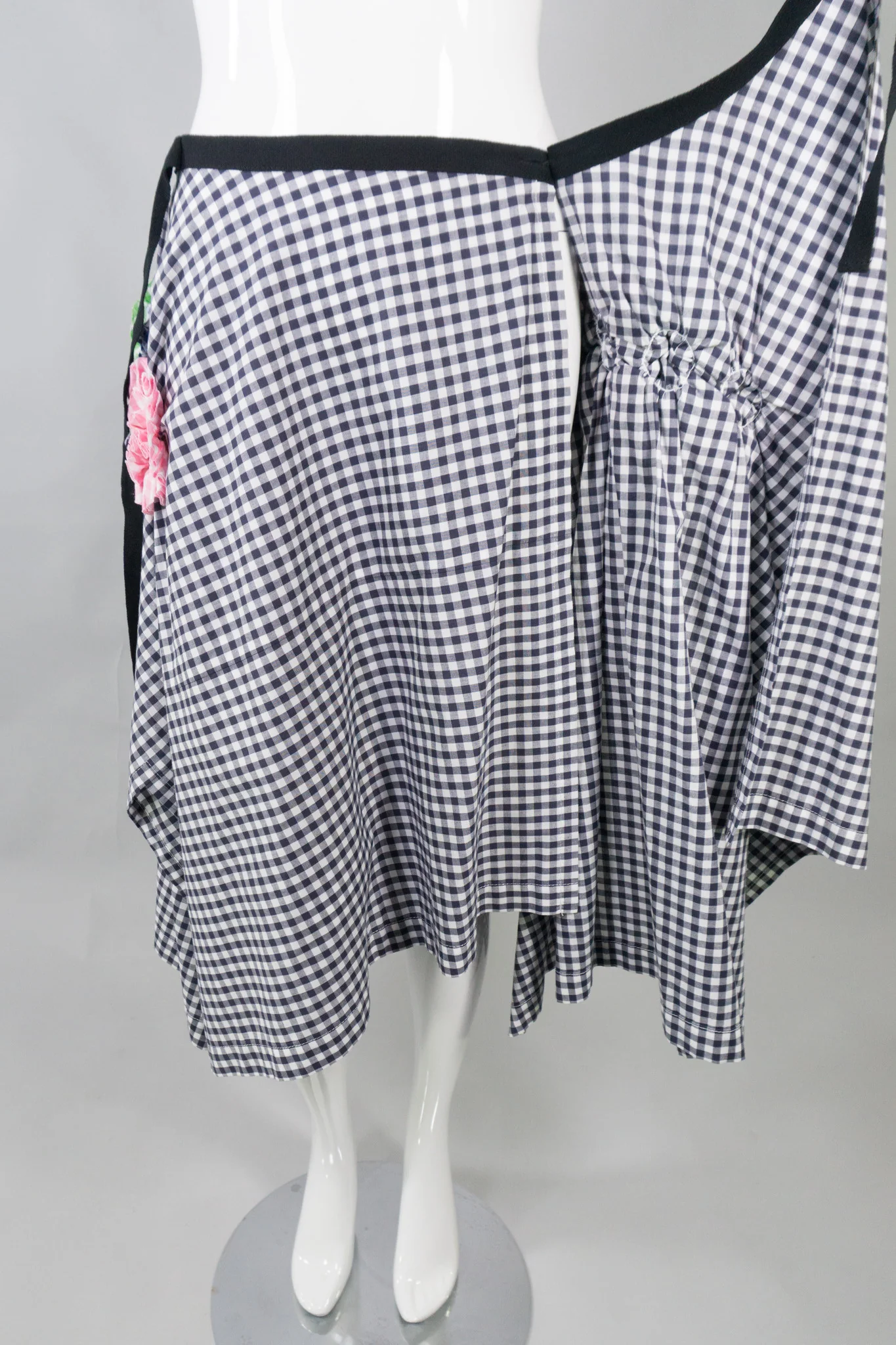 Gingham Wrap Skirt - Image 8
