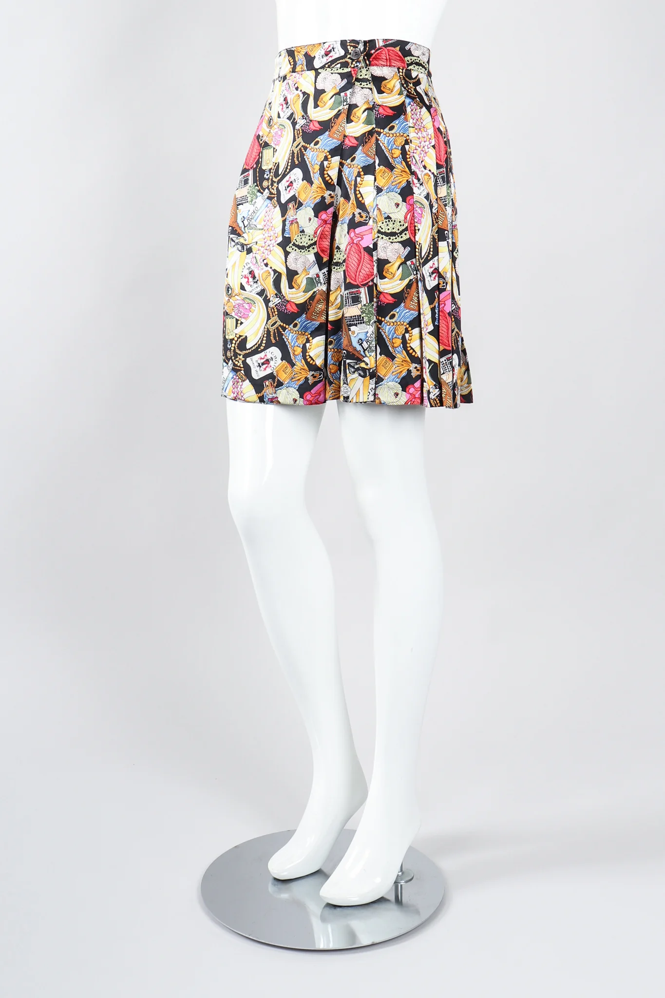 Giorgio Beverly Hills Pleated Skirt - Image 5