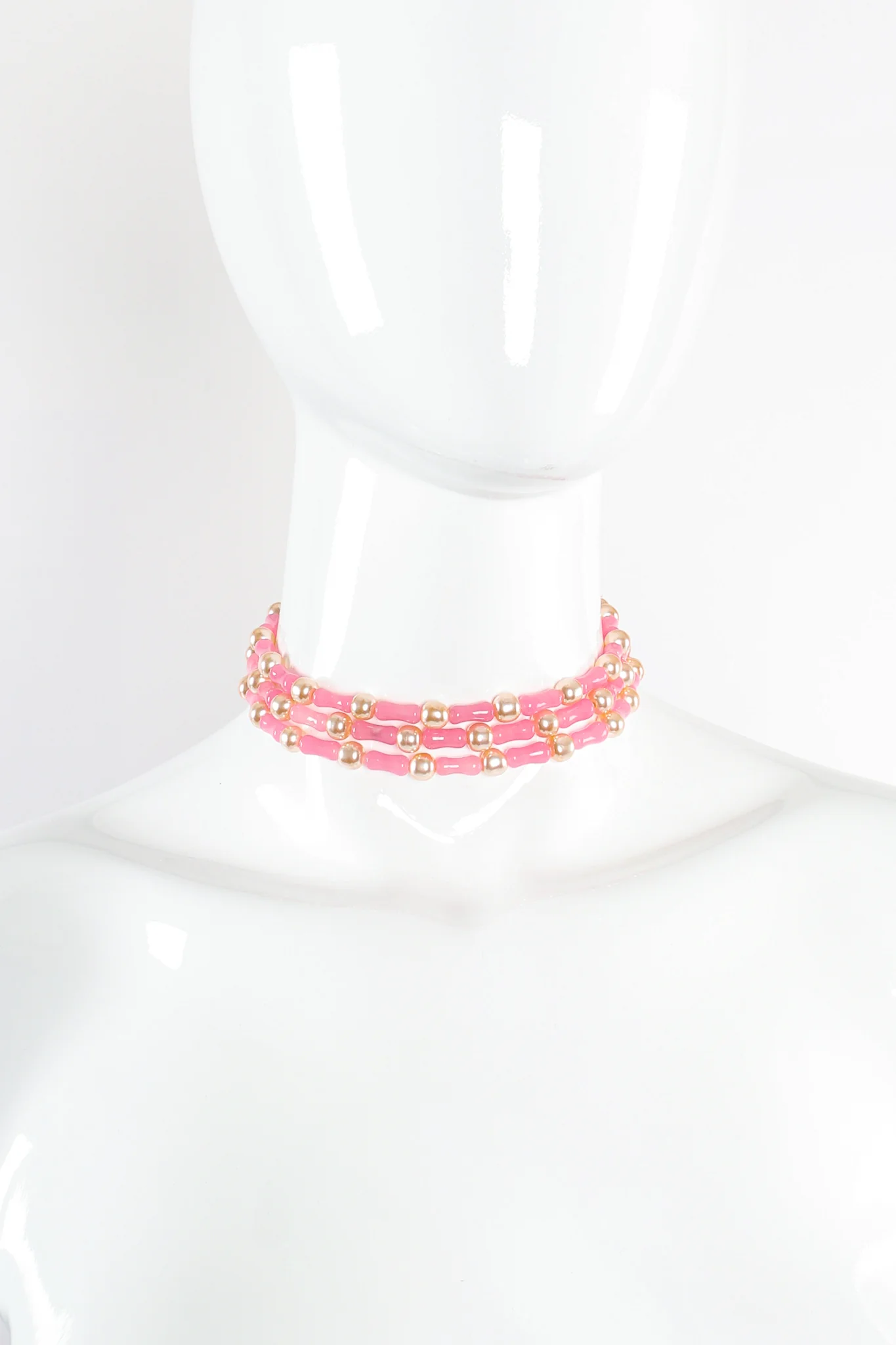 Glass Bead Layering Necklace - Image 6