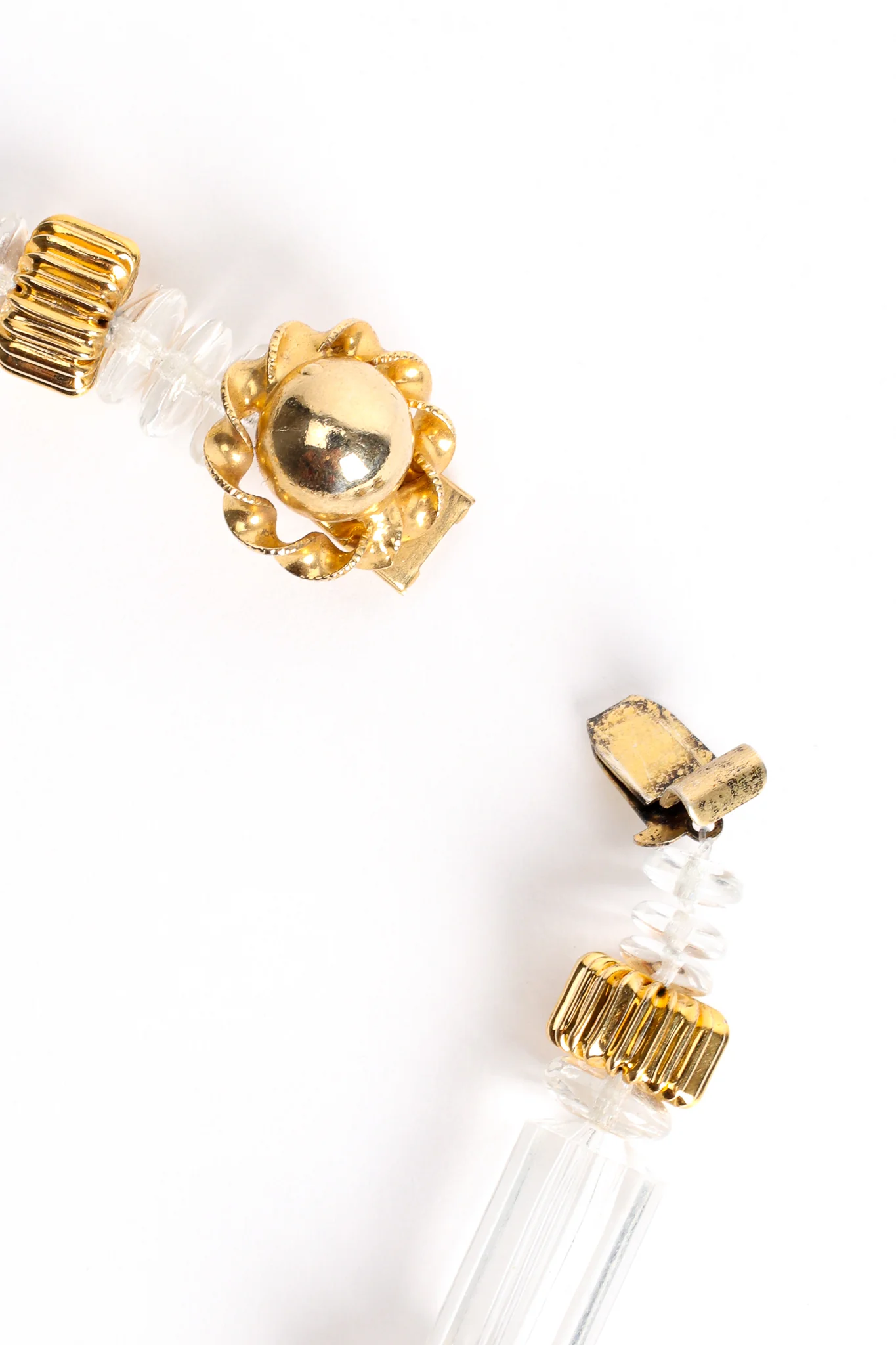 Glass Bead Waterfall Necklace - Image 10