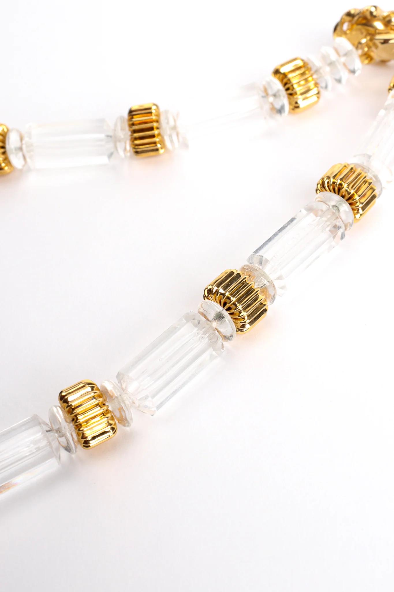 Glass Bead Waterfall Necklace - Image 9