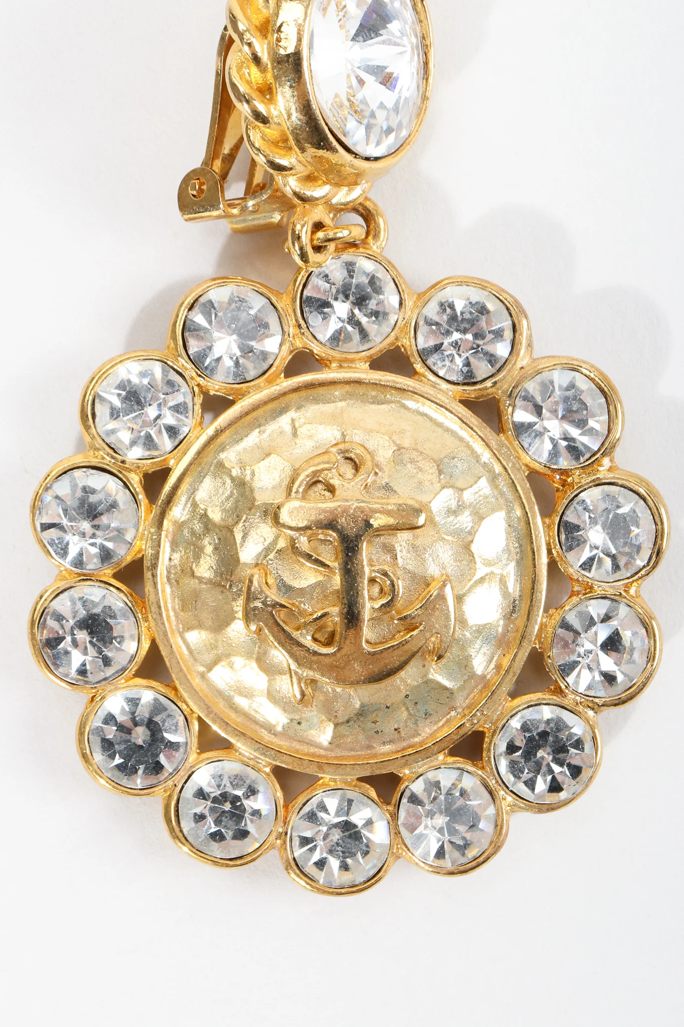 Anchor Medallion Earrings - Image 5