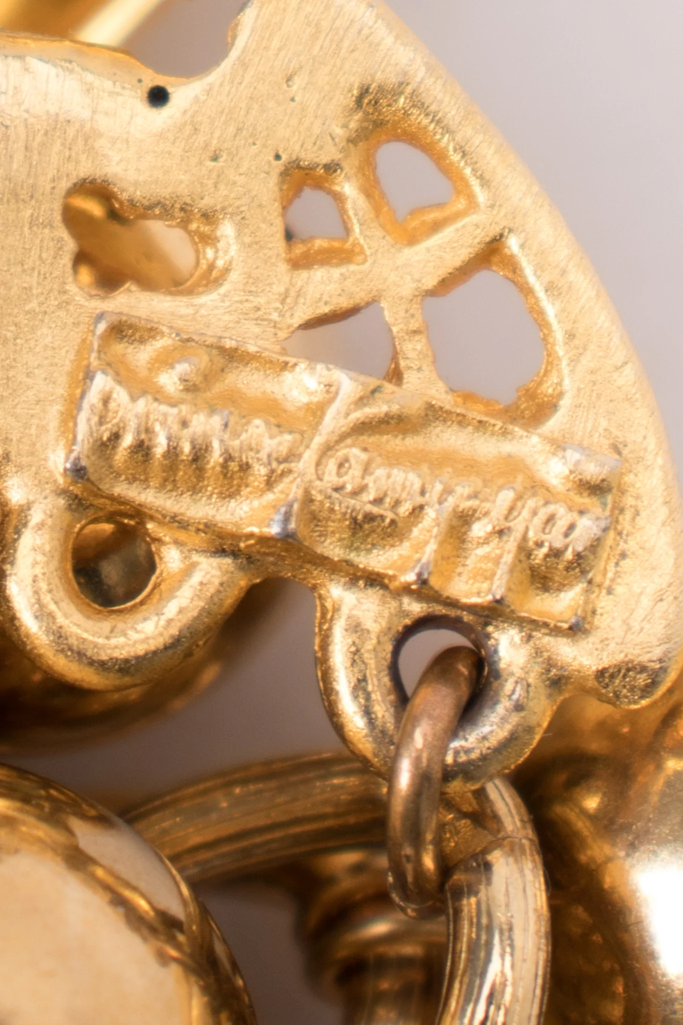 Gold Ball Collar Necklace - Image 12