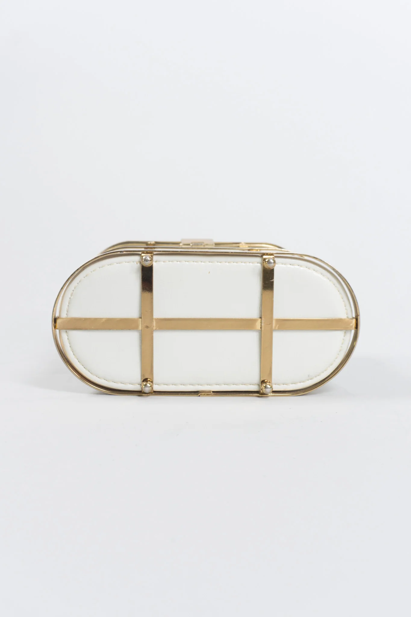 Gold Cage Box Bag - Image 10