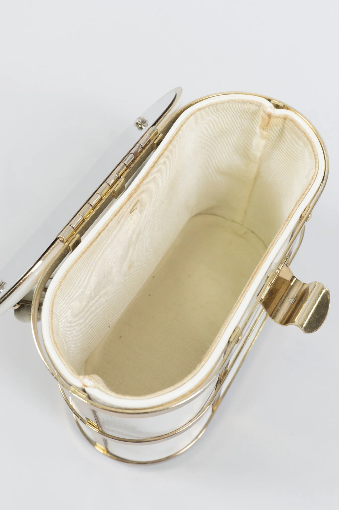Gold Cage Box Bag - Image 12