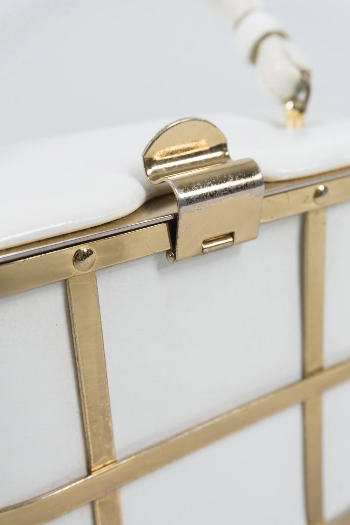 Gold Cage Box Bag - Image 15