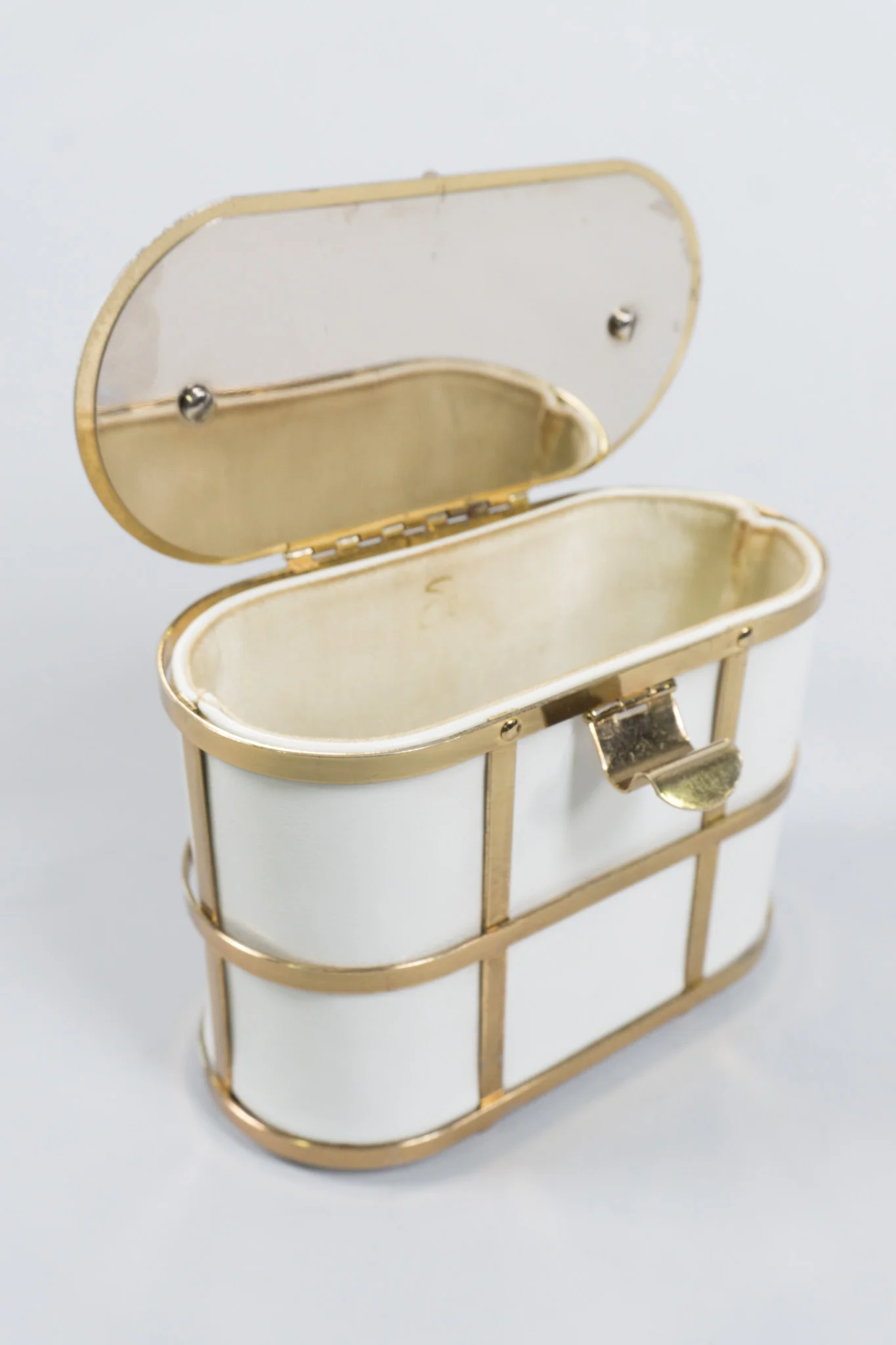 Gold Cage Box Bag - Image 2