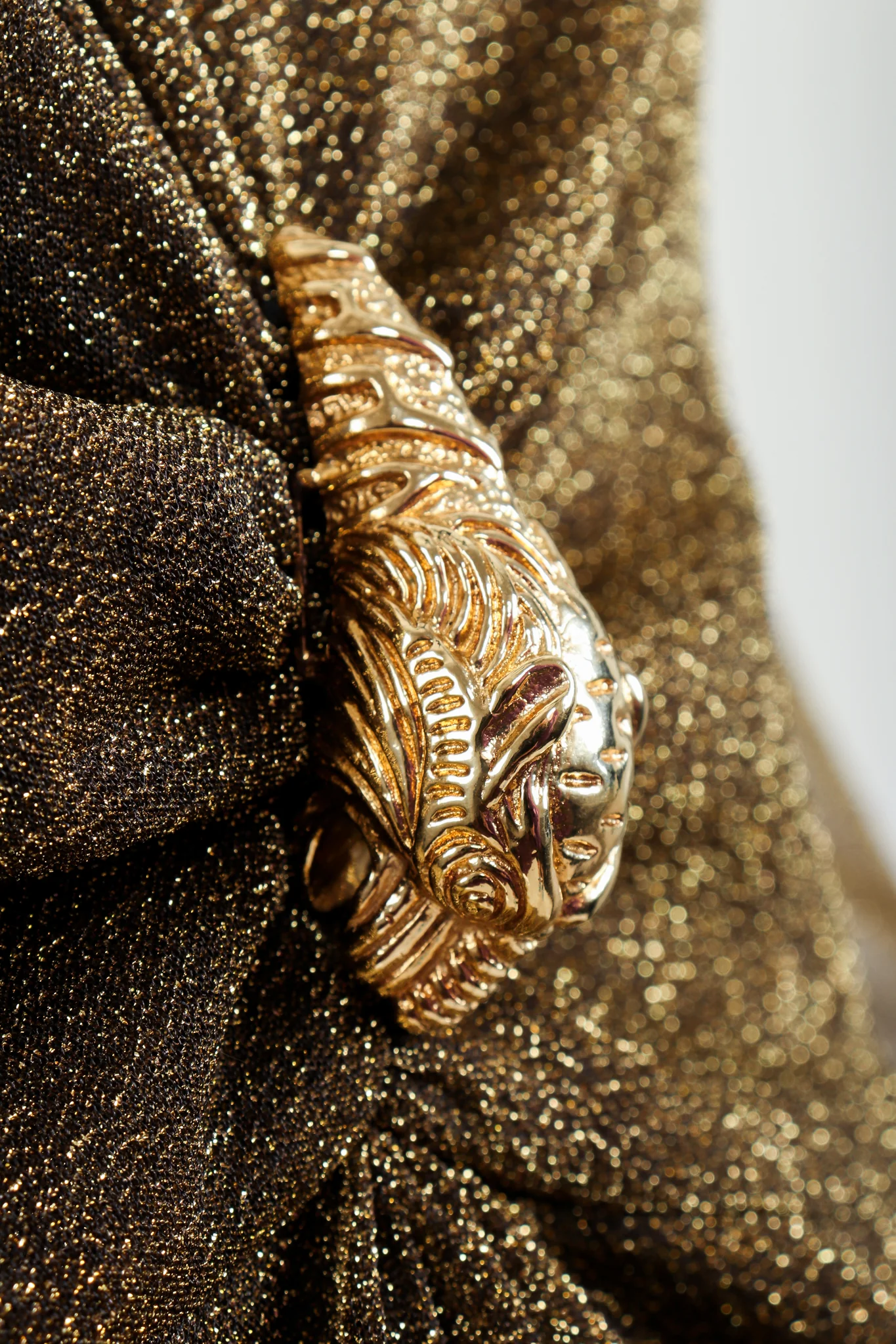 Tom Ford Gold Dionysus Dress - Image 6
