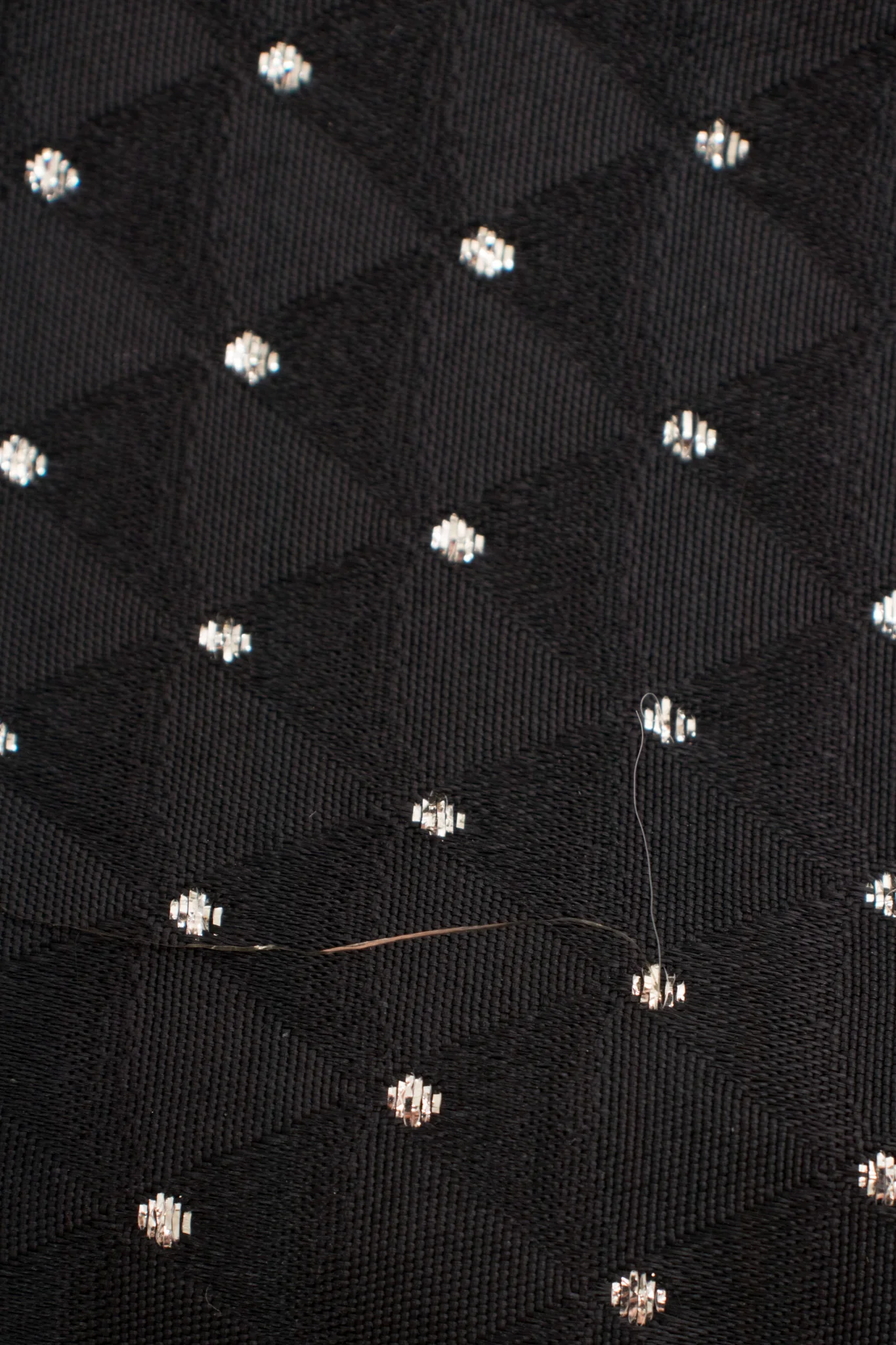 Gold Dotted Ostrich Jacket - Image 15