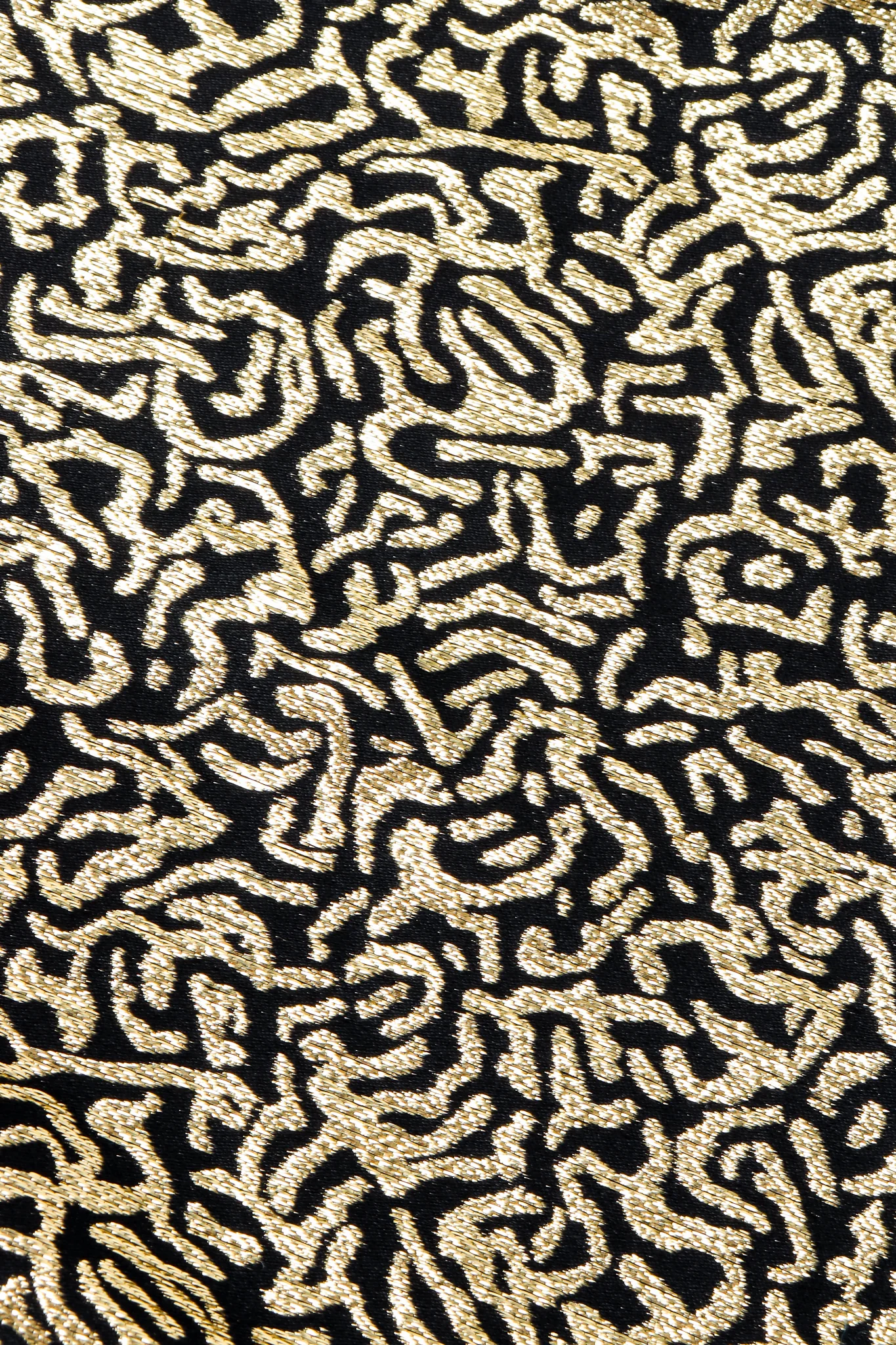 Gold Lamé Wrap Blouse - Image 6