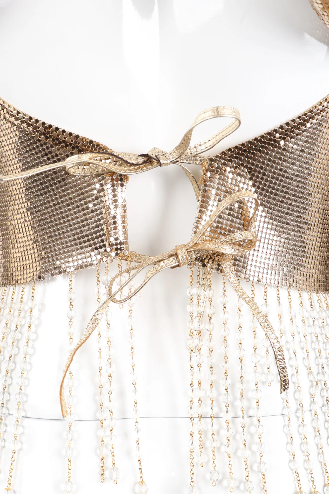 Liquid Gold Cowl Top & Skirt Set - Image 14